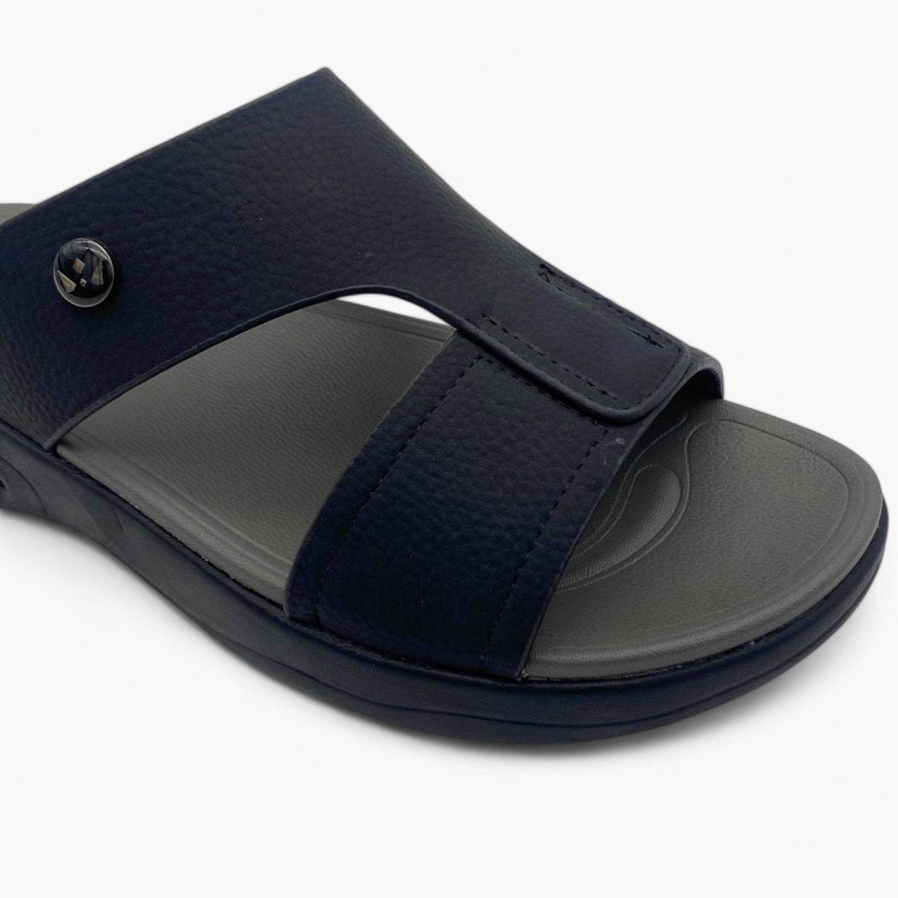 Al Fanoos Men's Slip On Luxe Comfort Arabic Sandals | AL7510-F10-men-shoes-sandals-image-3