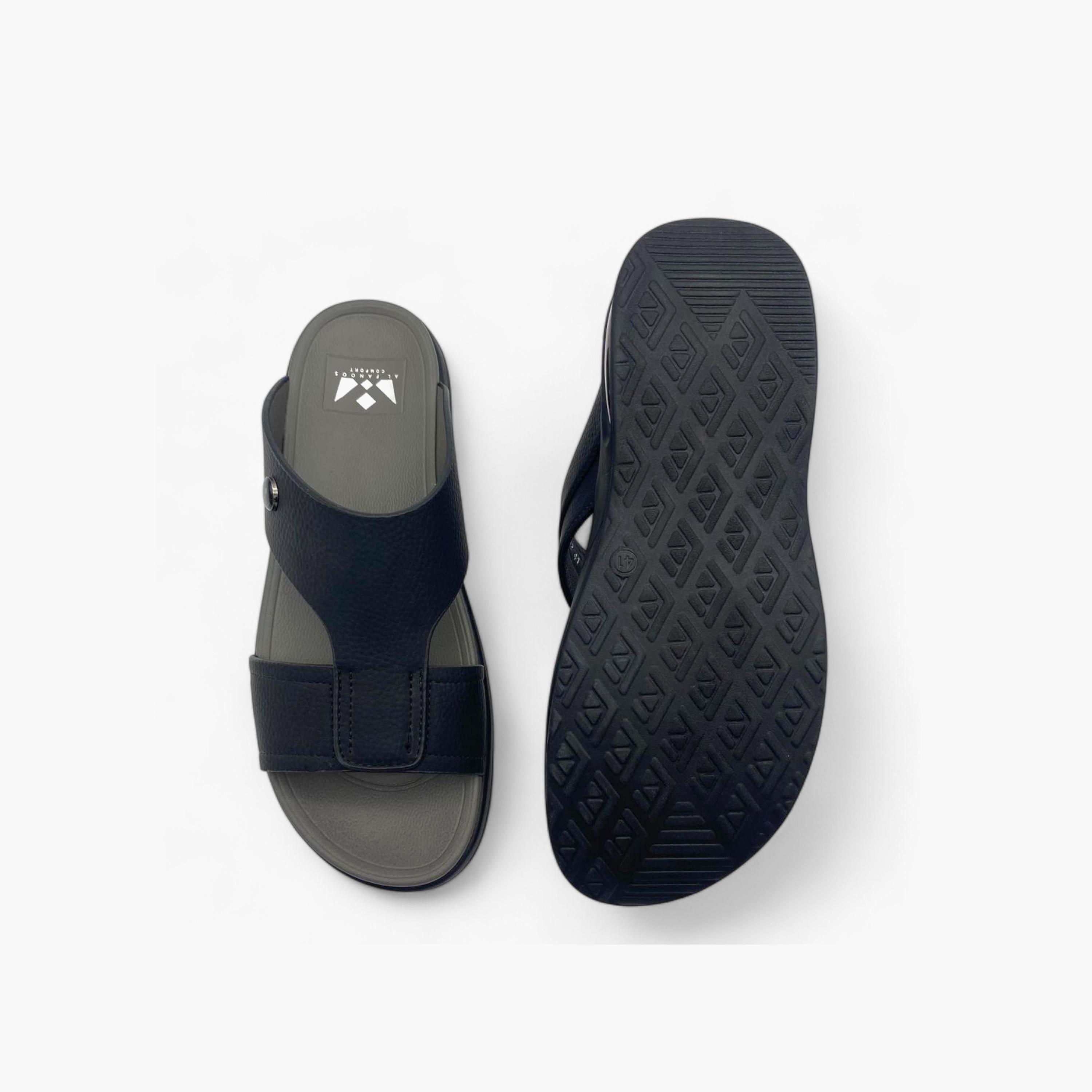 Al Fanoos Men's Slip On Luxe Comfort Arabic Sandals | AL7510-F10-men-shoes-sandals-image-5
