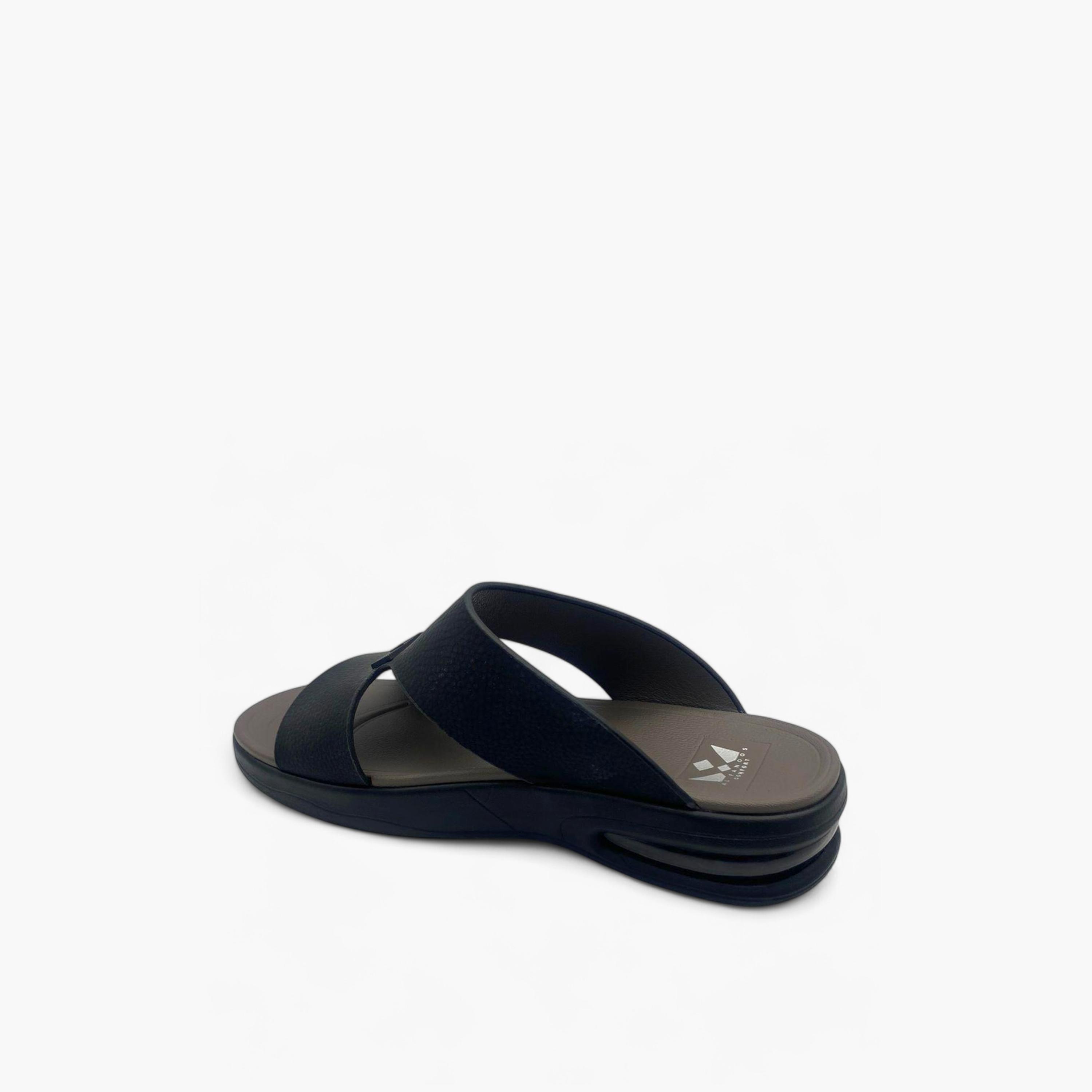 Al Fanoos Men's Slip On Luxe Comfort Arabic Sandals | AL7510-F11-men-shoes-sandals-image-4