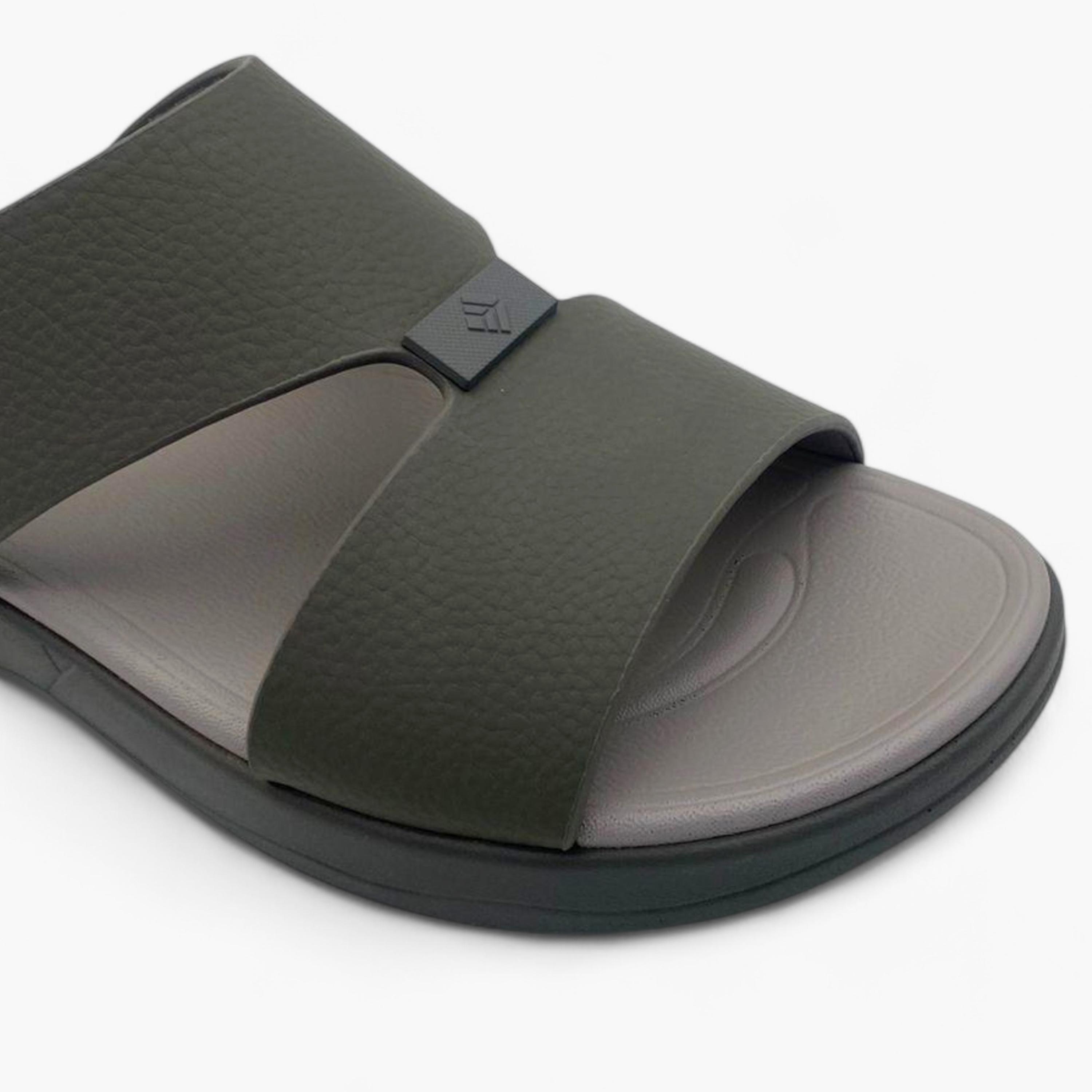 الفانوس- صندل عربي رجالي سهل الارتداء | AL7510-F11-men-shoes-sandals-image-3