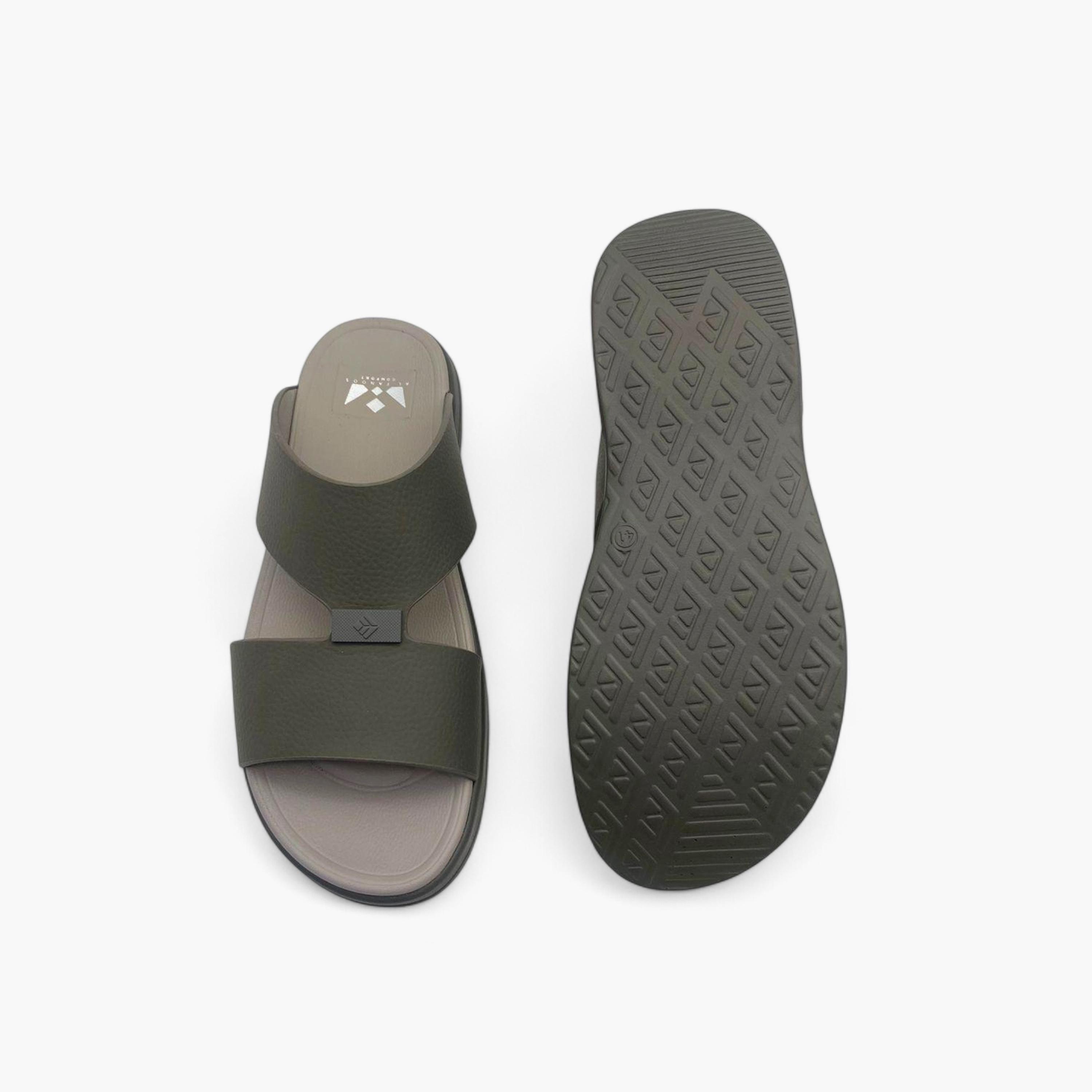 الفانوس- صندل عربي رجالي سهل الارتداء | AL7510-F11-men-shoes-sandals-image-5