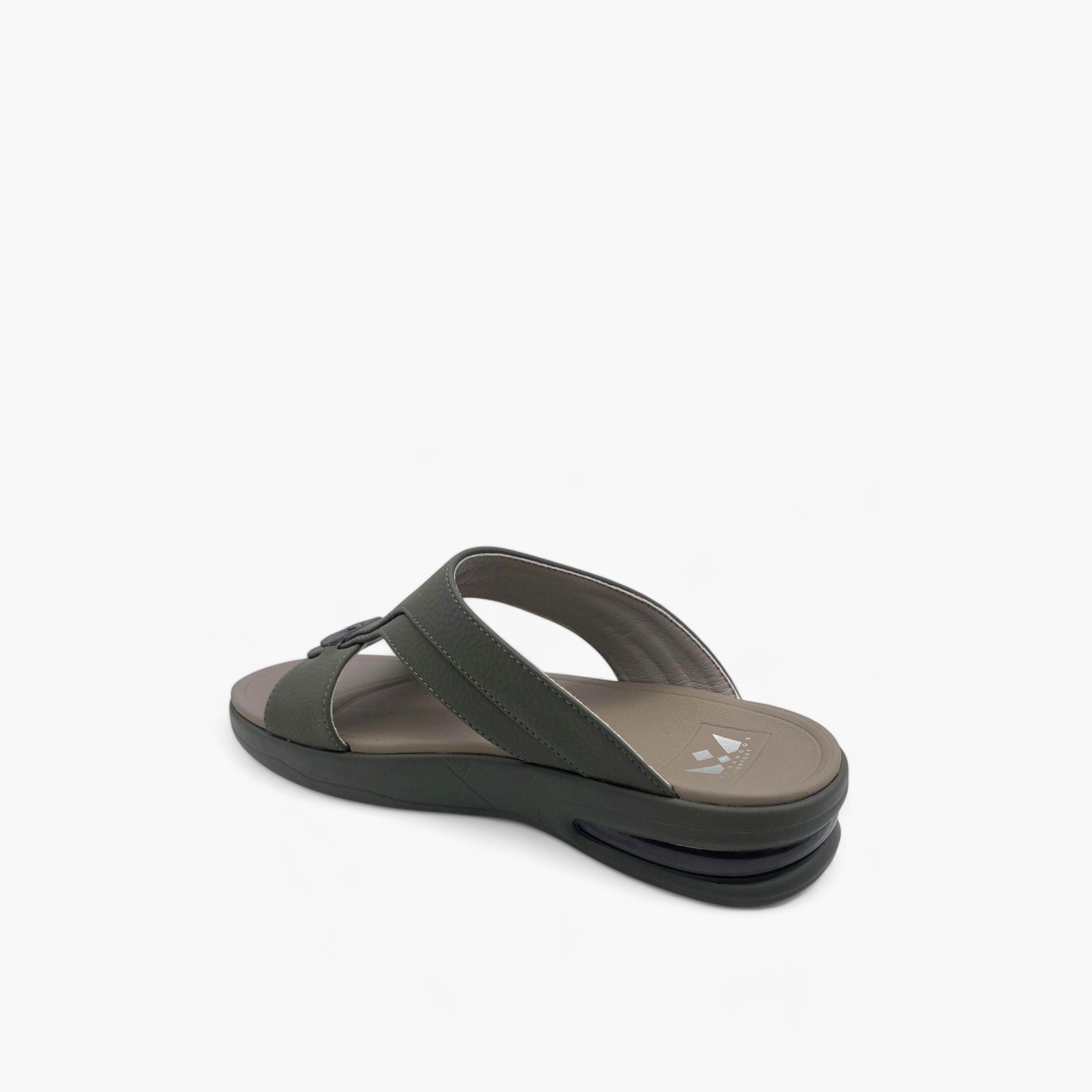 الفانوس- صندل عربي رجالي سهل الارتداء | AL7510-F12-men-shoes-sandals-image-4