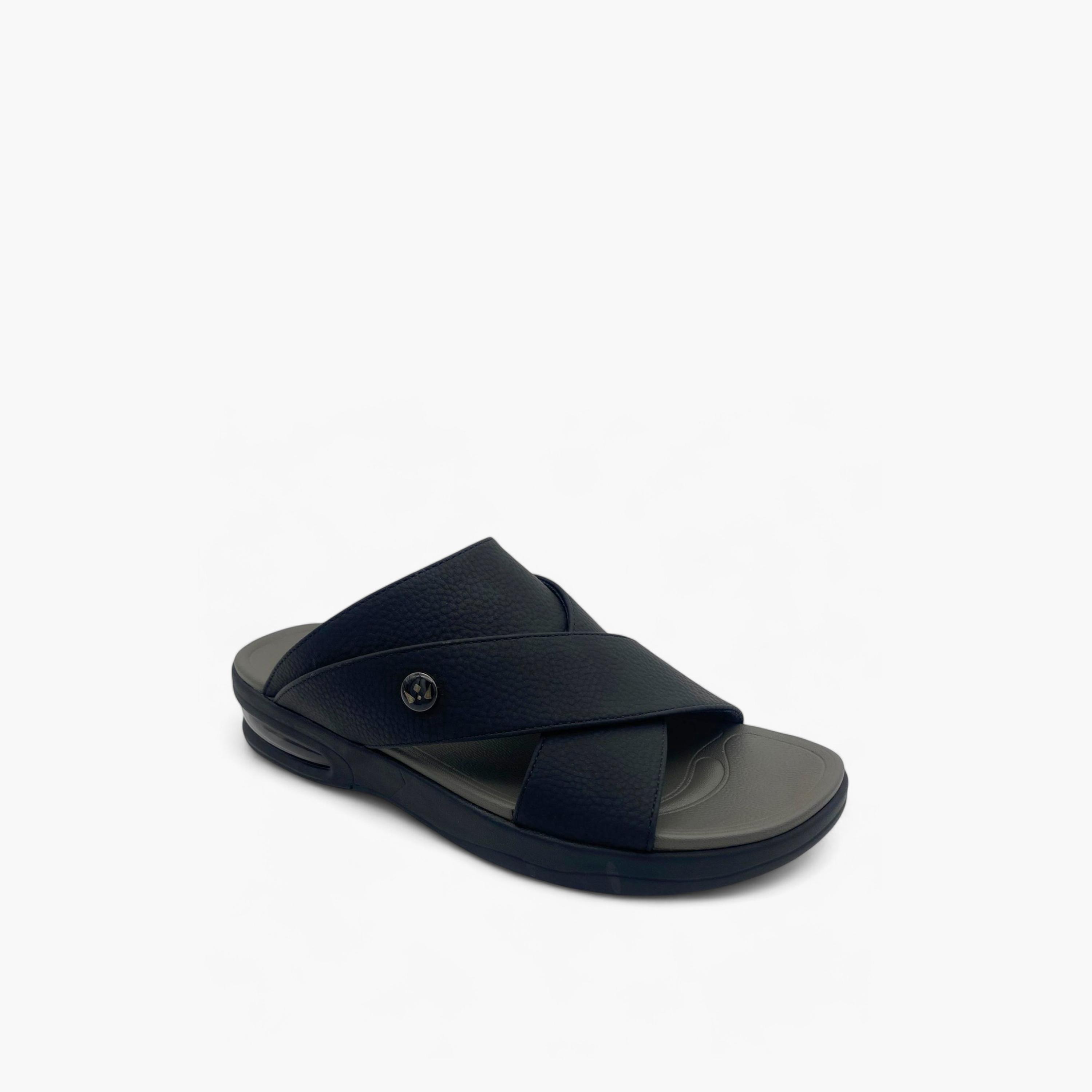 Al Fanoos Men's Slip On Luxe Comfort Arabic Sandals | AL7510-F13-men-shoes-sandals-image-1