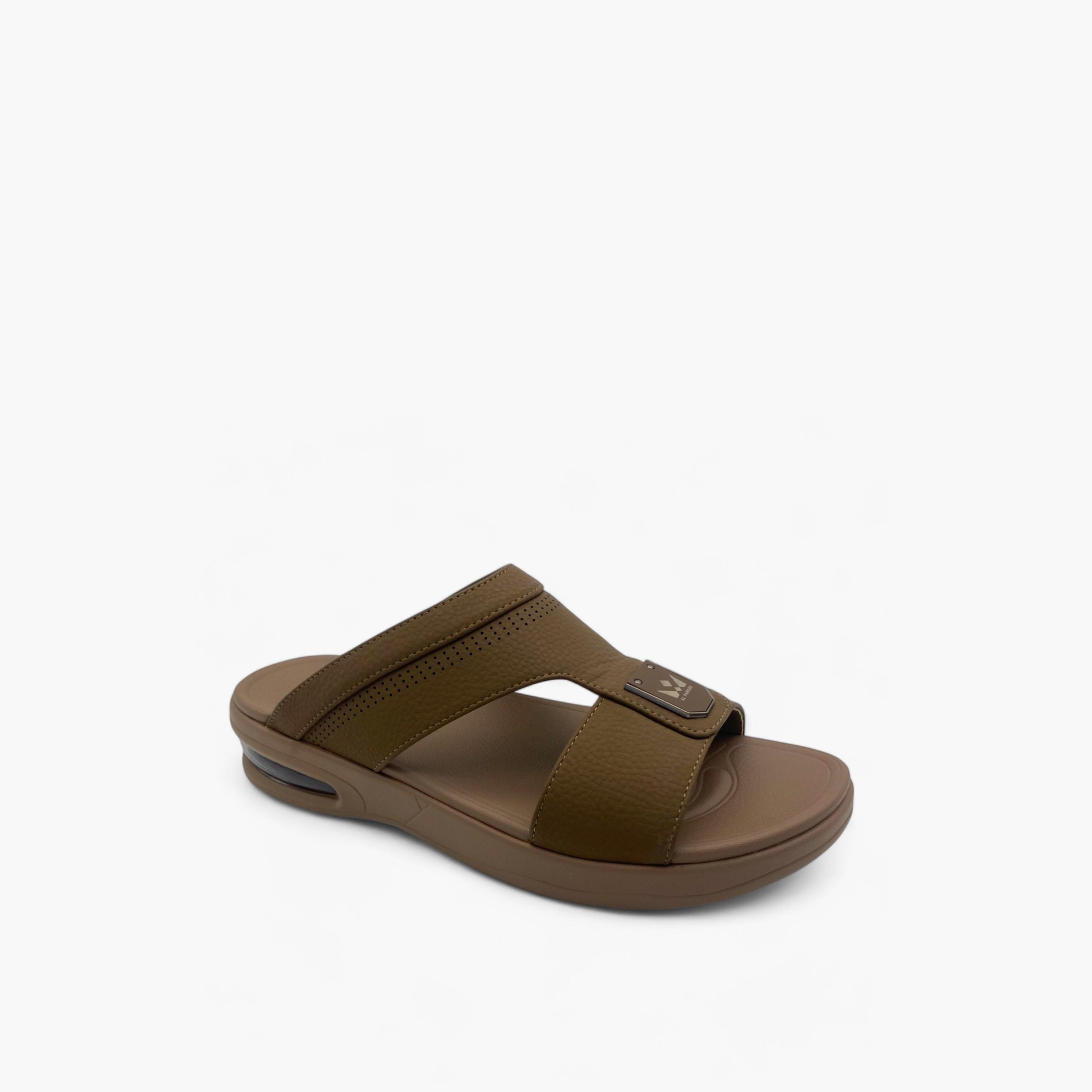 Al Fanoos Men's Slip On Luxe Comfort Arabic Sandals | AL7510-F14-men-shoes-sandals-image-1