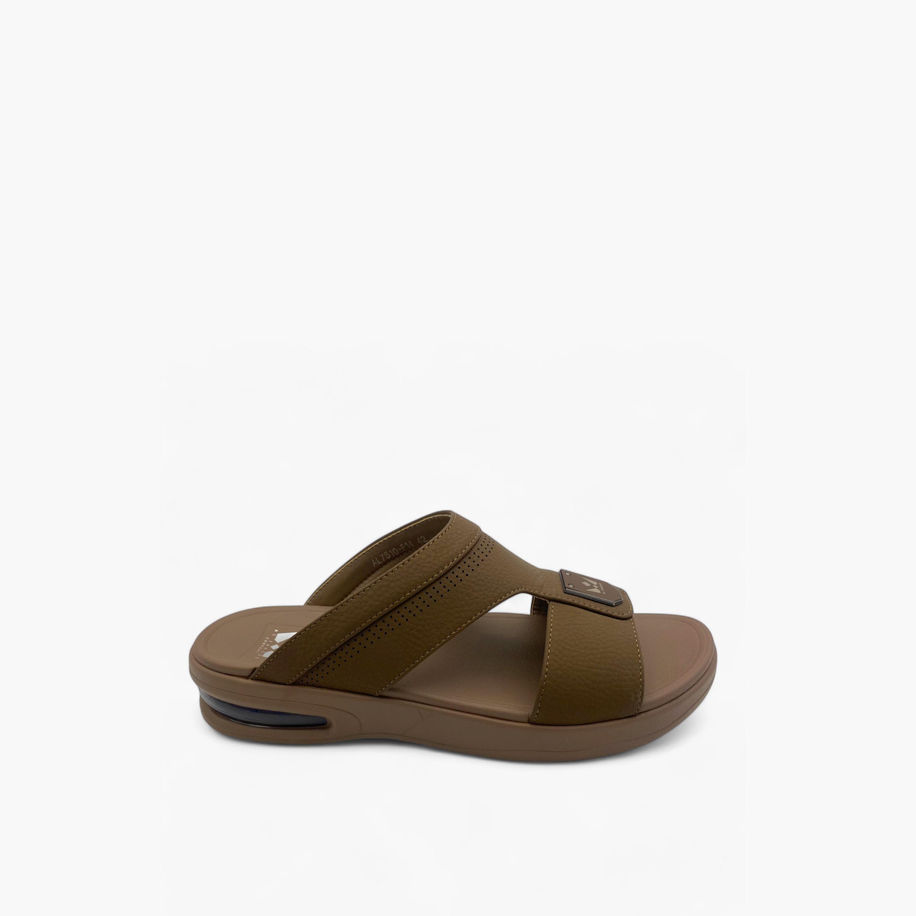 Al Fanoos Men's Slip On Luxe Comfort Arabic Sandals | AL7510-F14-men-shoes-sandals-image-2