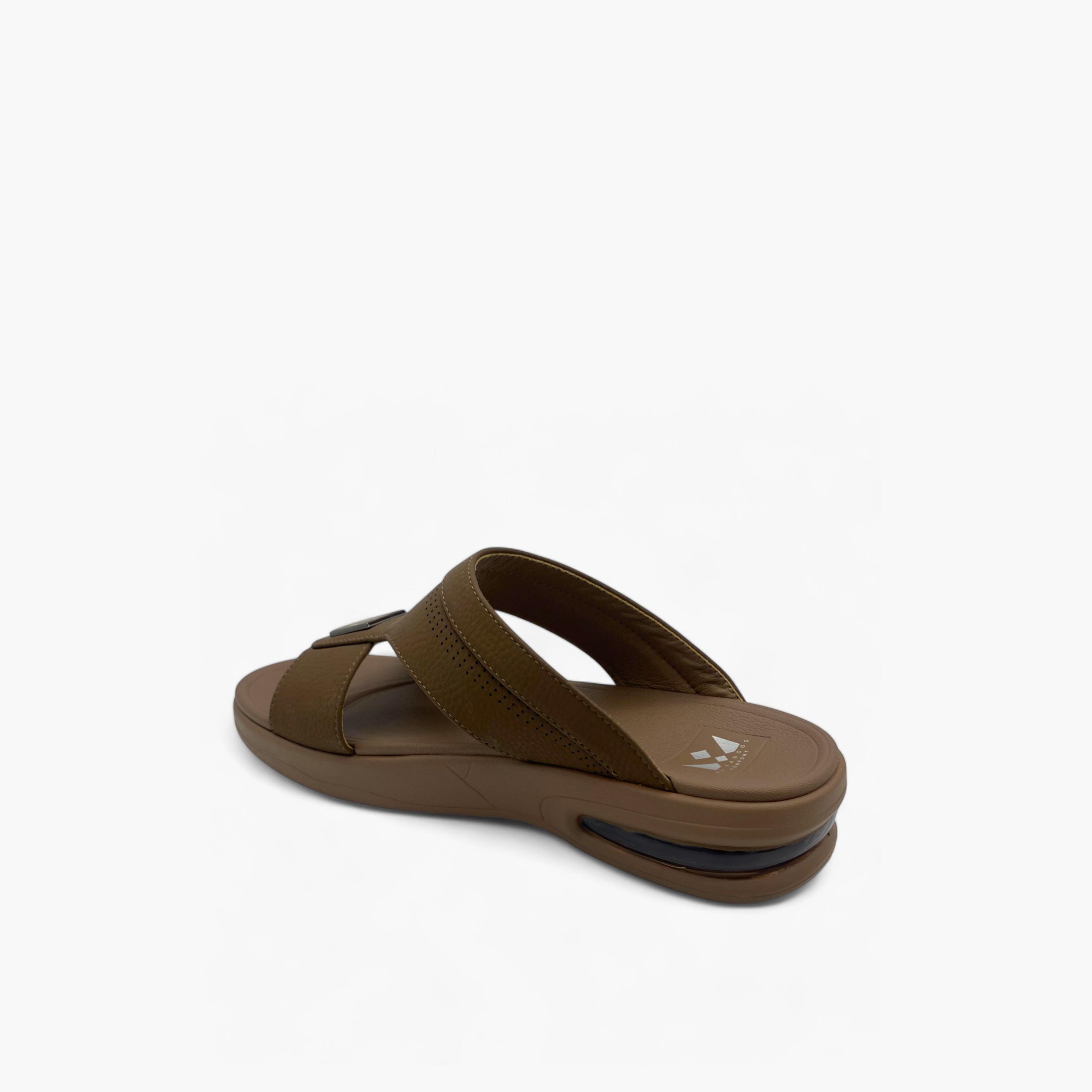 Al Fanoos Men's Slip On Luxe Comfort Arabic Sandals | AL7510-F14-men-shoes-sandals-image-4