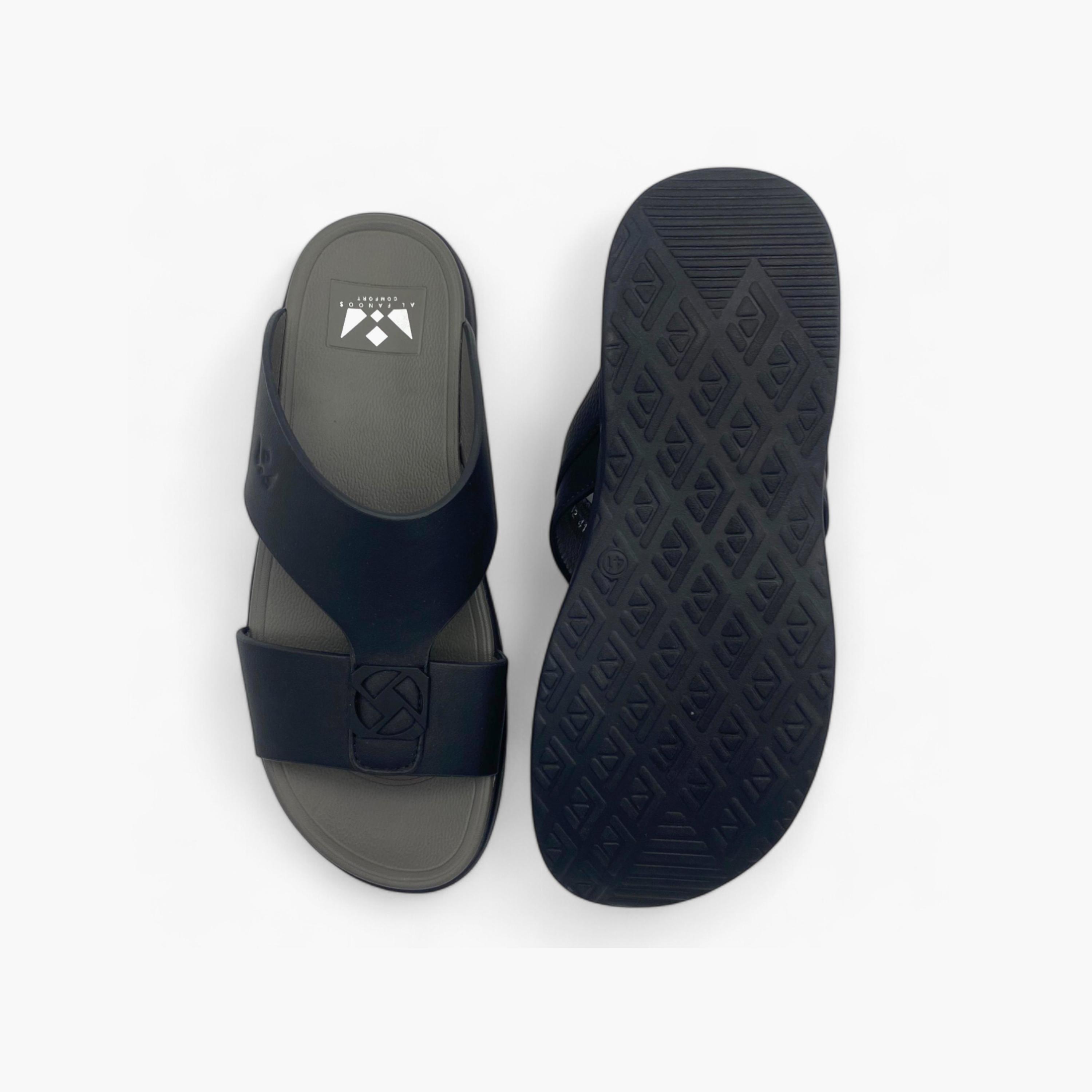 Al Fanoos Men's Slip On Luxe Comfort Arabic Sandals | AL7510-F15-men-shoes-sandals-image-5