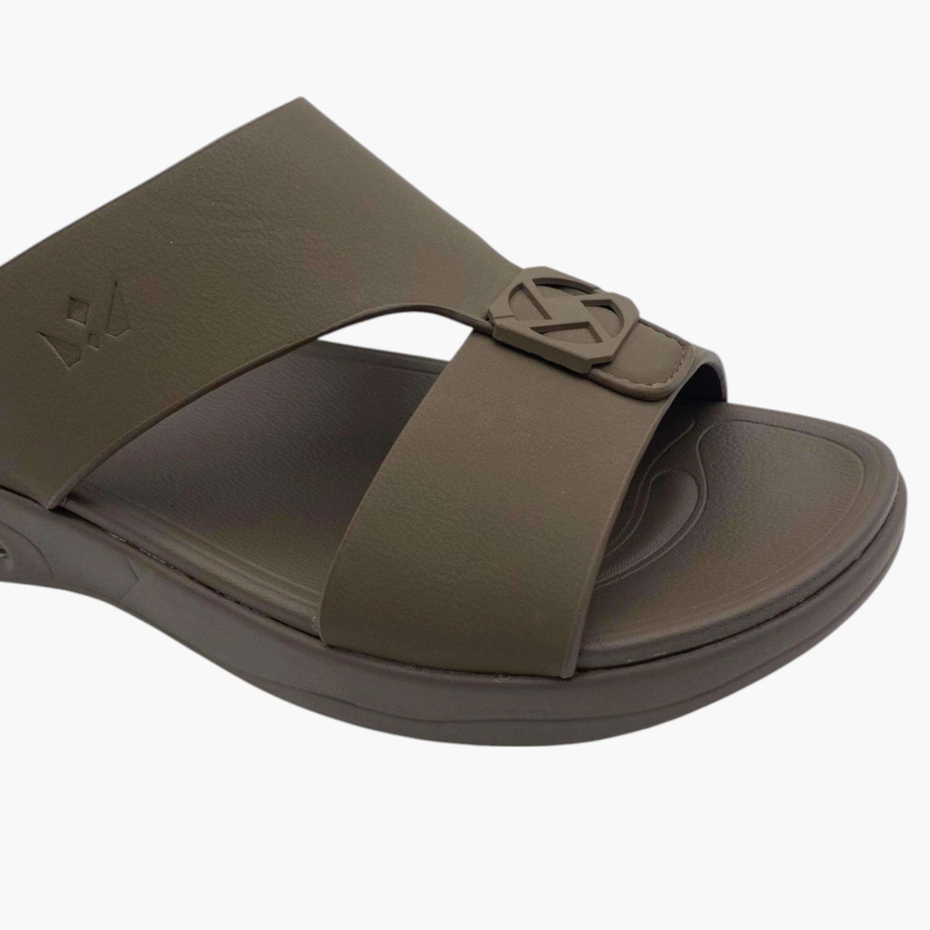 Al Fanoos Men's Slip On Luxe Comfort Arabic Sandals | AL7510-F15-men-shoes-sandals-image-3