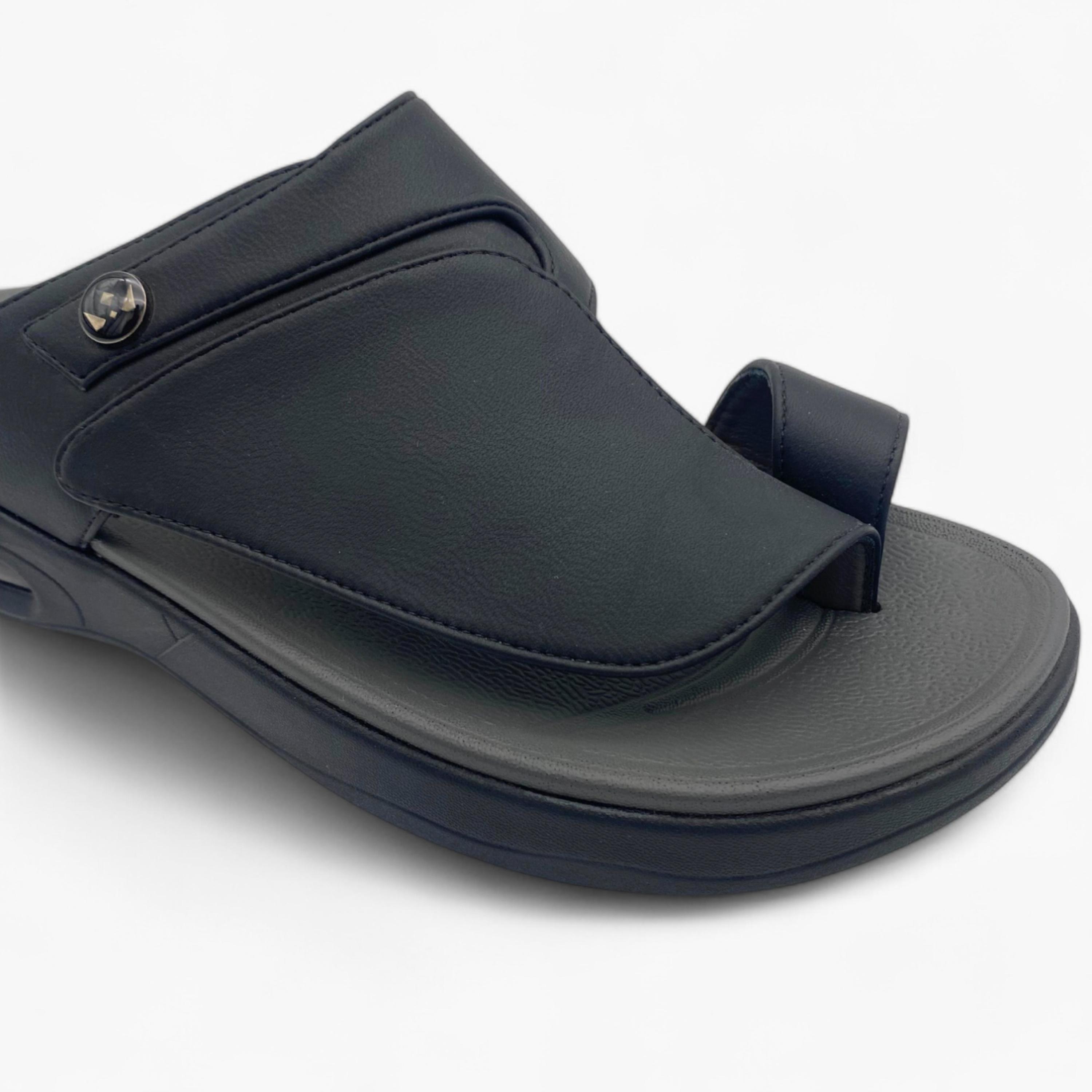 Al Fanoos Men's Slip On Luxe Comfort Arabic Sandals | AL7510-F16-men-shoes-sandals-image-3