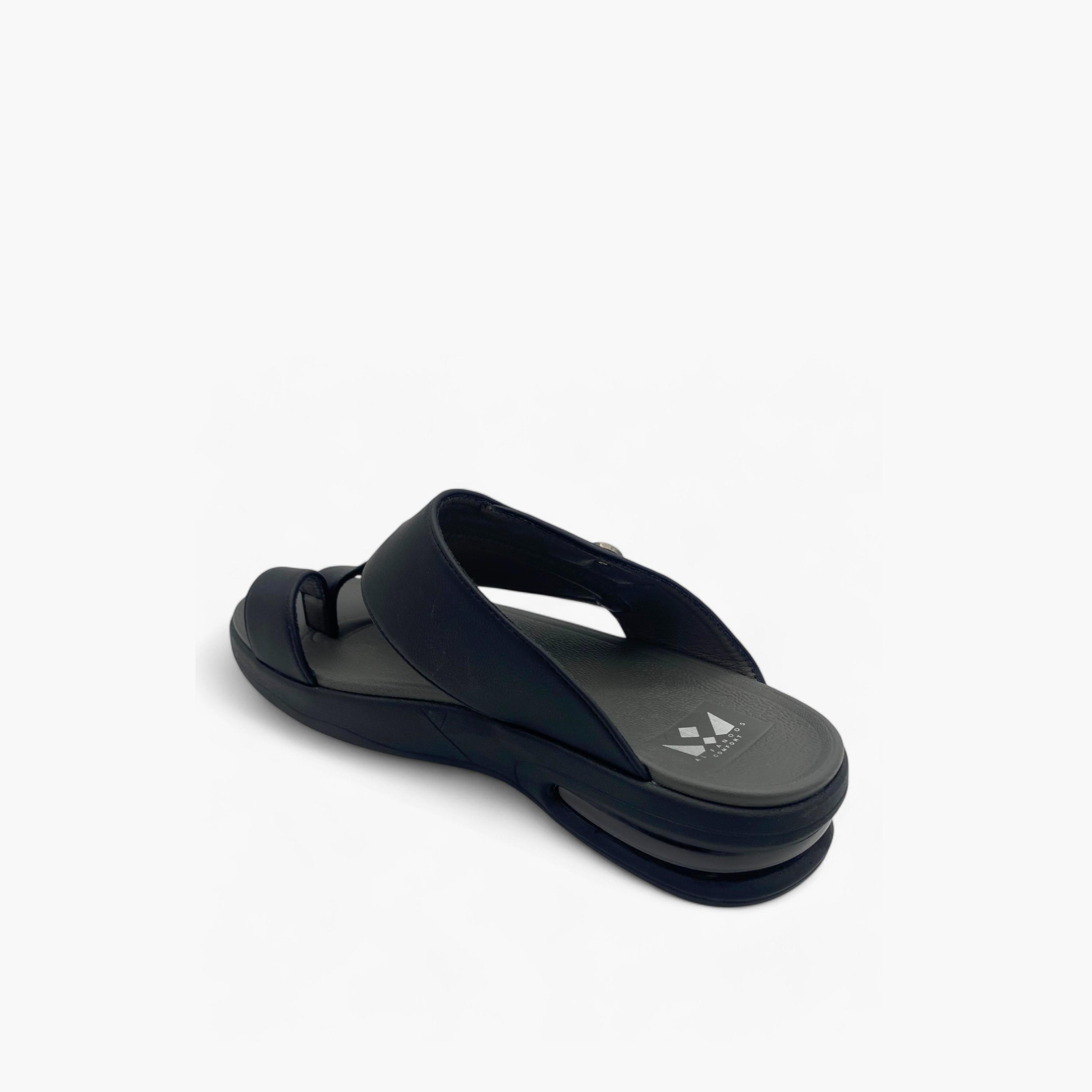 Al Fanoos Men's Slip On Luxe Comfort Arabic Sandals | AL7510-F16-men-shoes-sandals-image-4