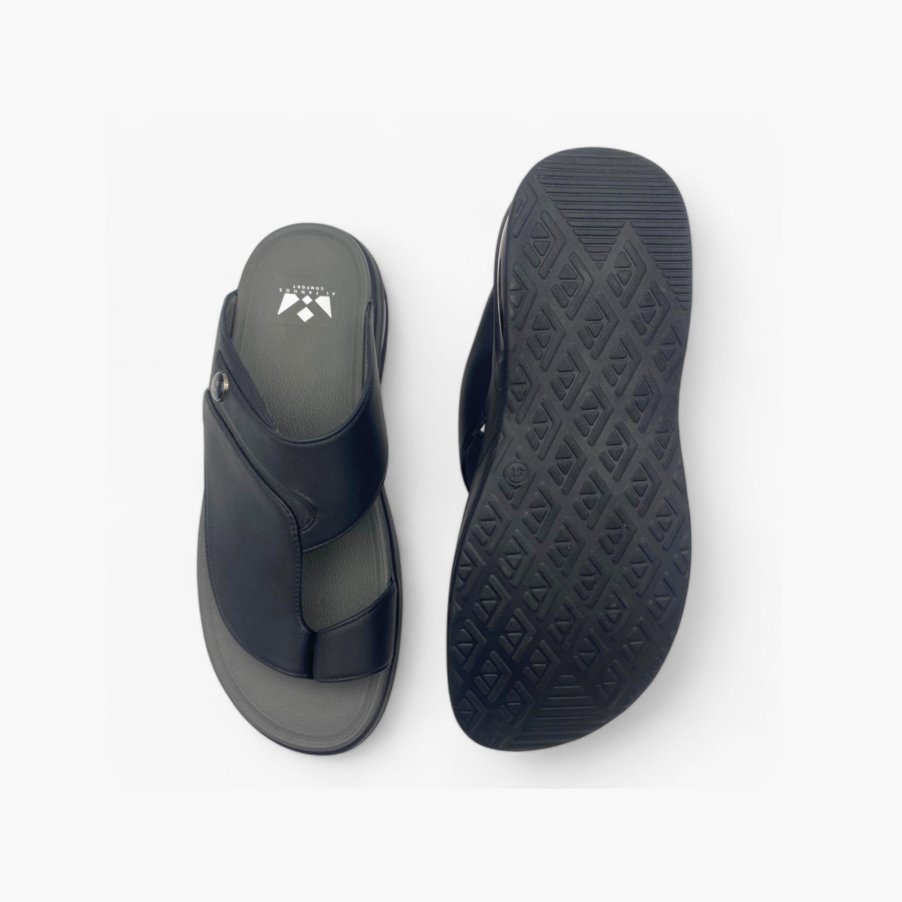 Al Fanoos Men's Slip On Luxe Comfort Arabic Sandals | AL7510-F16-men-shoes-sandals-image-5