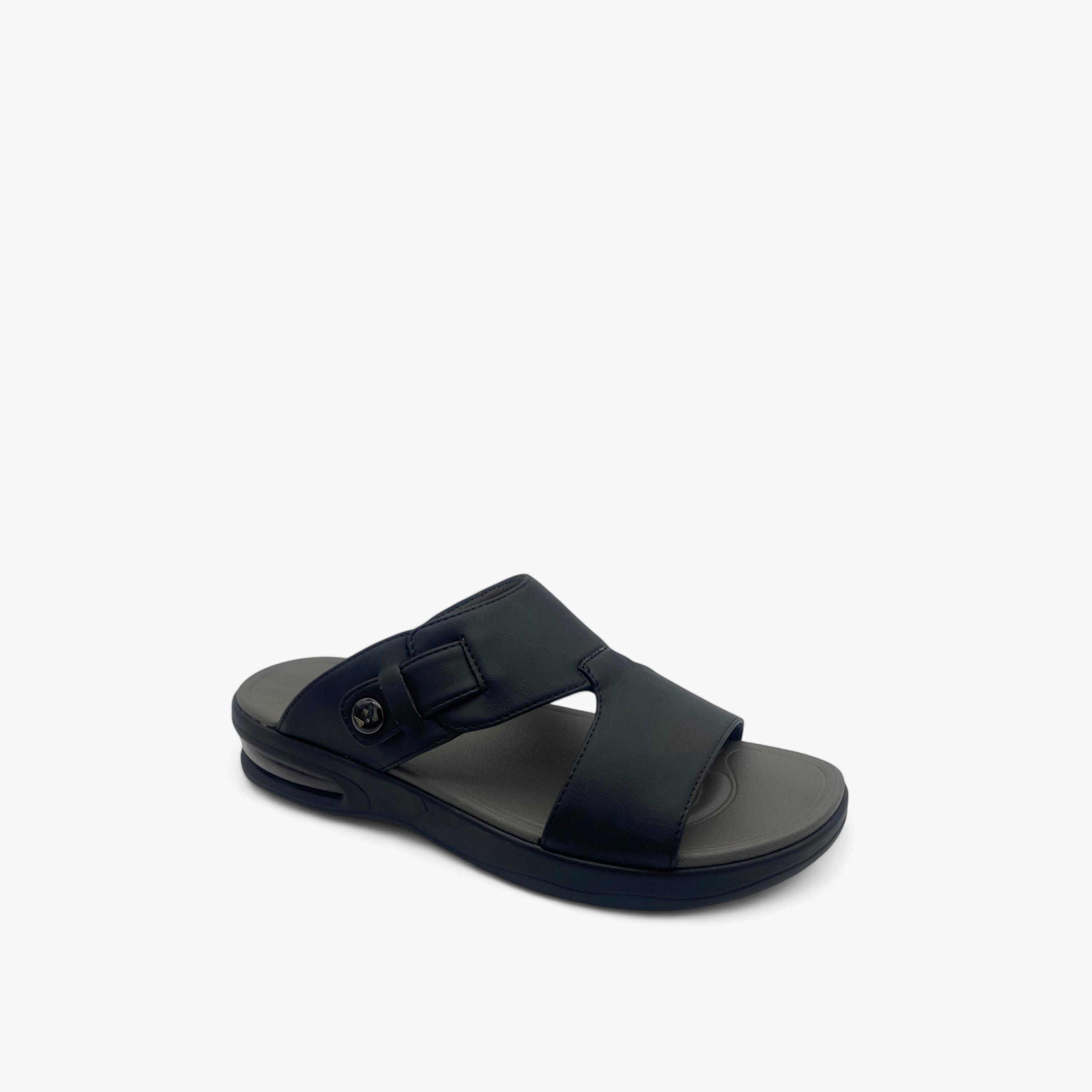 Al Fanoos Men's Slip On Luxe Comfort Arabic Sandals | AL7510-F17-men-shoes-sandals-image-1