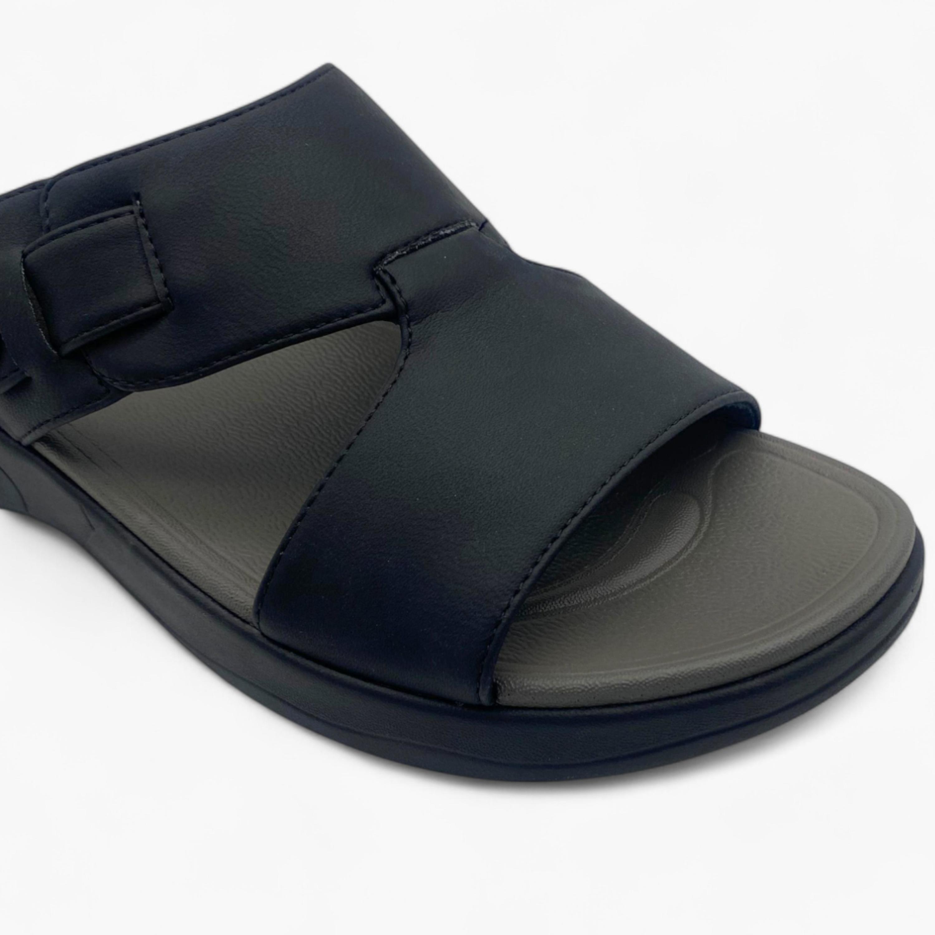 Al Fanoos Men's Slip On Luxe Comfort Arabic Sandals | AL7510-F17-men-shoes-sandals-image-3