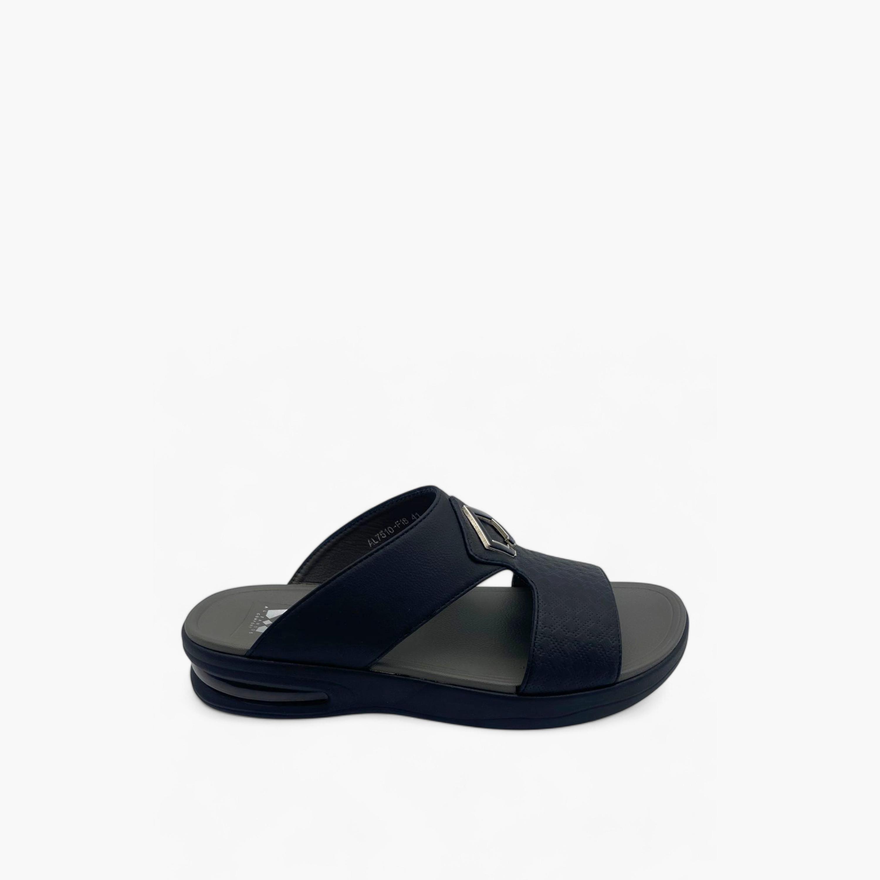 Al Fanoos Men's Slip On Luxe Comfort Arabic Sandals | AL7510-F18-men-shoes-sandals-image-2