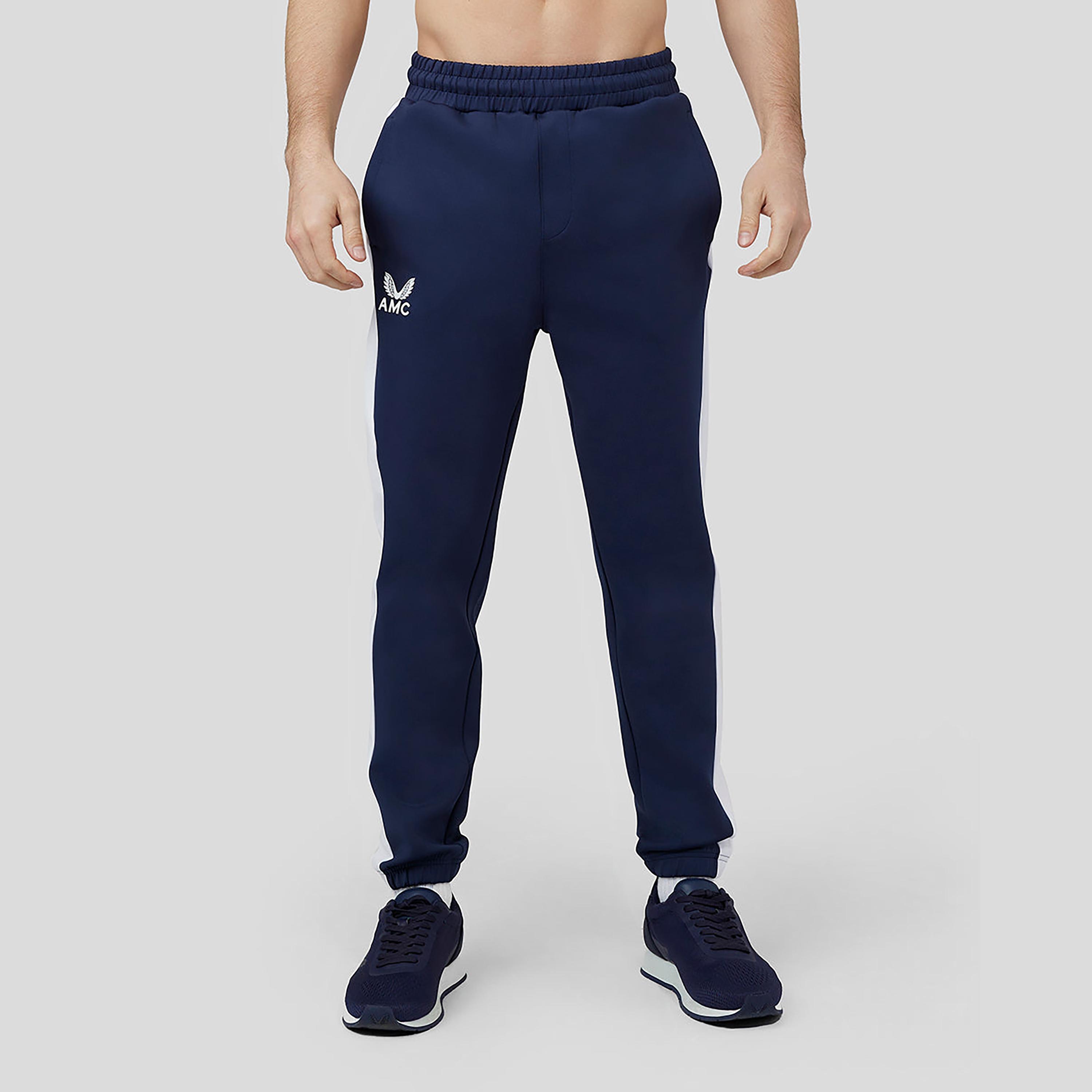 أحذية AMC سكوبا كلور بلوك للرجال بحزام خصر مططن من كاستوري - البحرية-men-clothing-sportswearandactivewear-bottoms-image-1