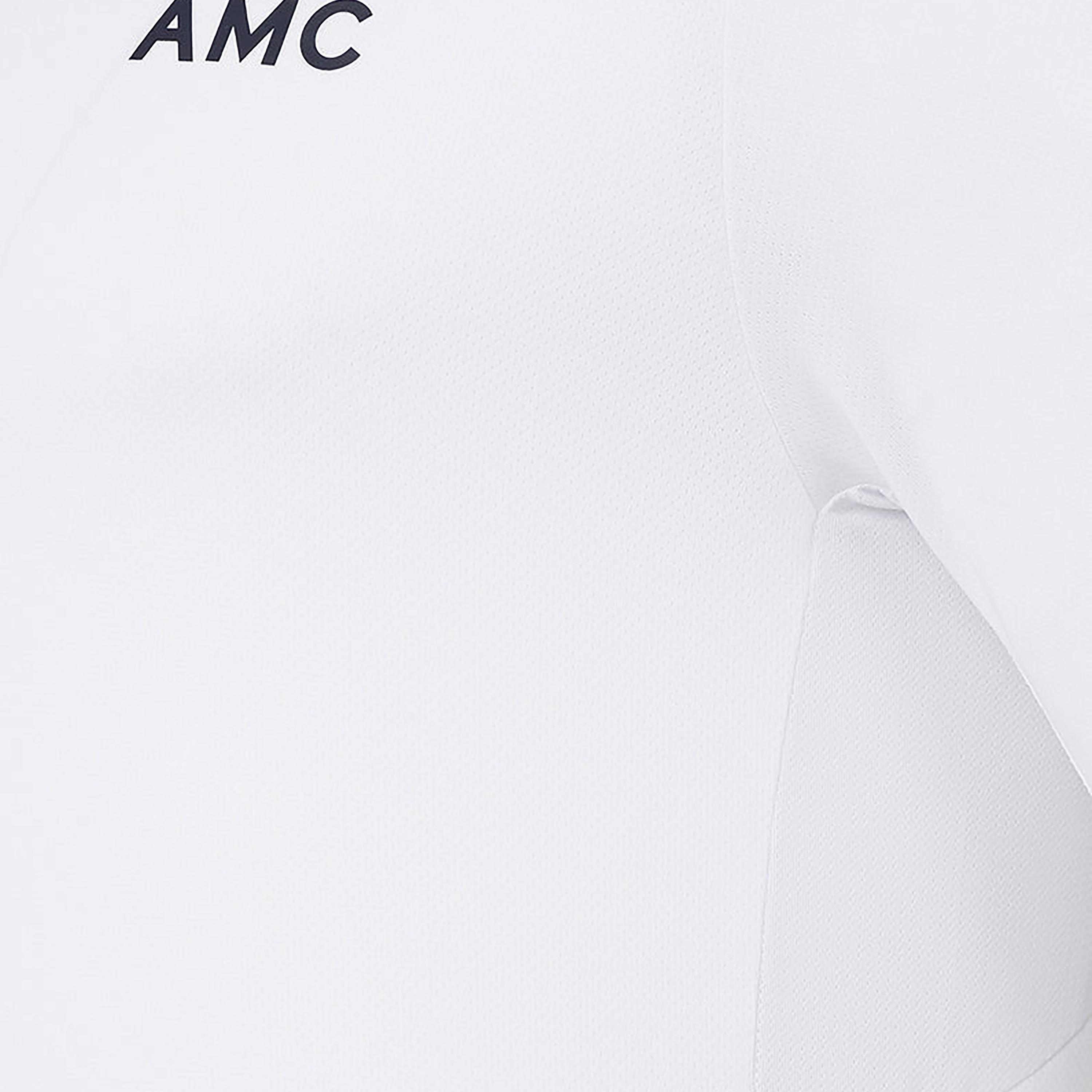Castore Men's Collar Neck Short Sleeves AMC Short Sleeve Technical Polo T-Shirt - White-men-clothing-sportswearandactivewear-tshirtsandpolos-image-4