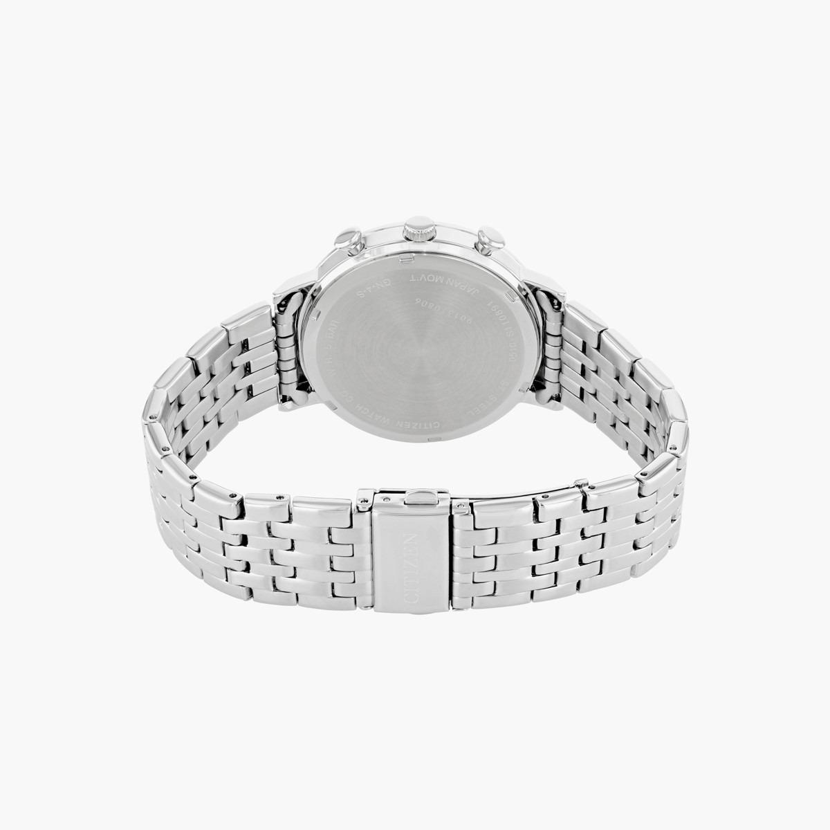 ساعة كرونوجراف فضيّة بحزام معدني للرجال من سيتيزن - AN3610 55L-men-watchesandjewellery-watches-image-2
