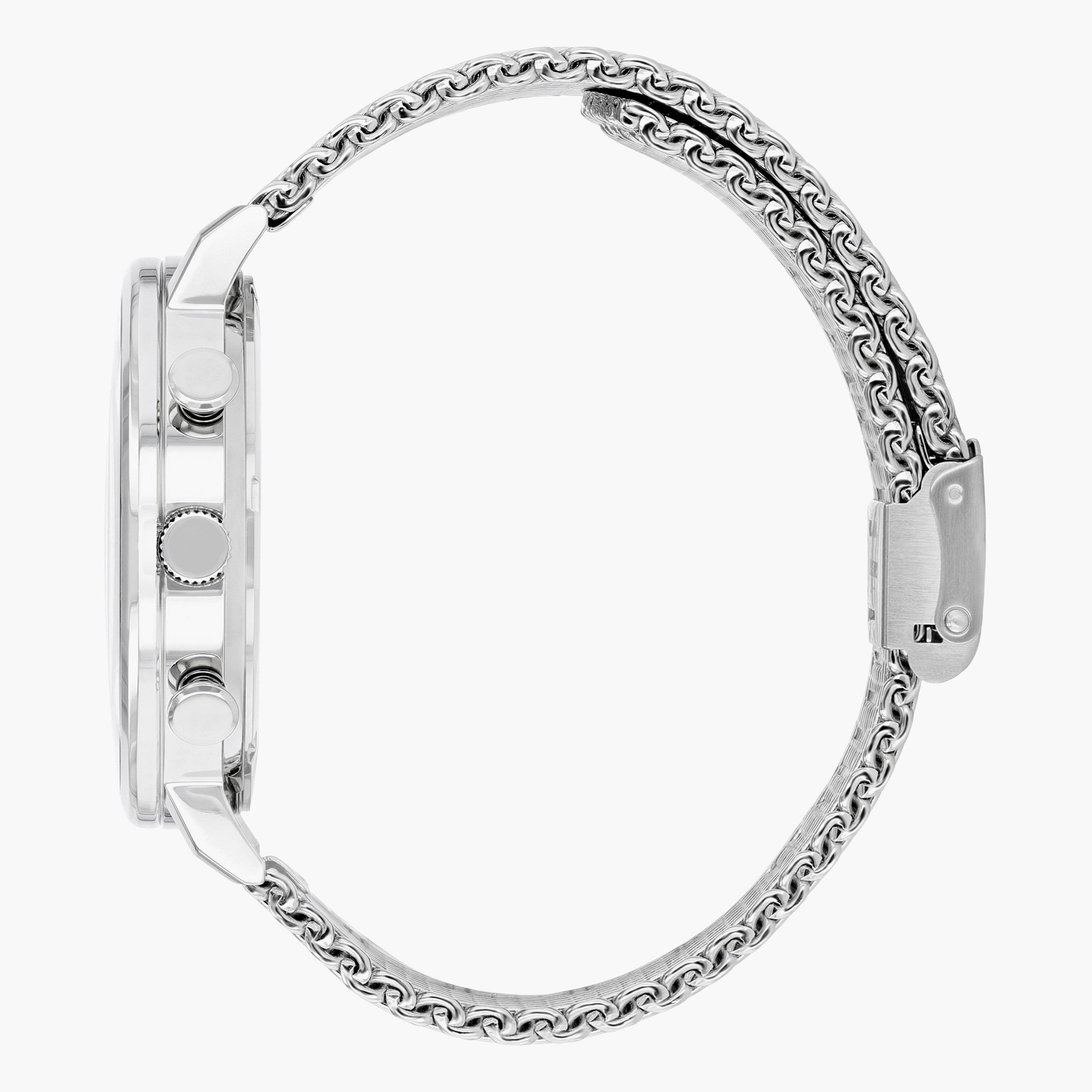 ساعة كرونوجراف فضيّة بحزام معدني للرجال من سيتيزن - AN3610 80L-men-watchesandjewellery-watches-image-3