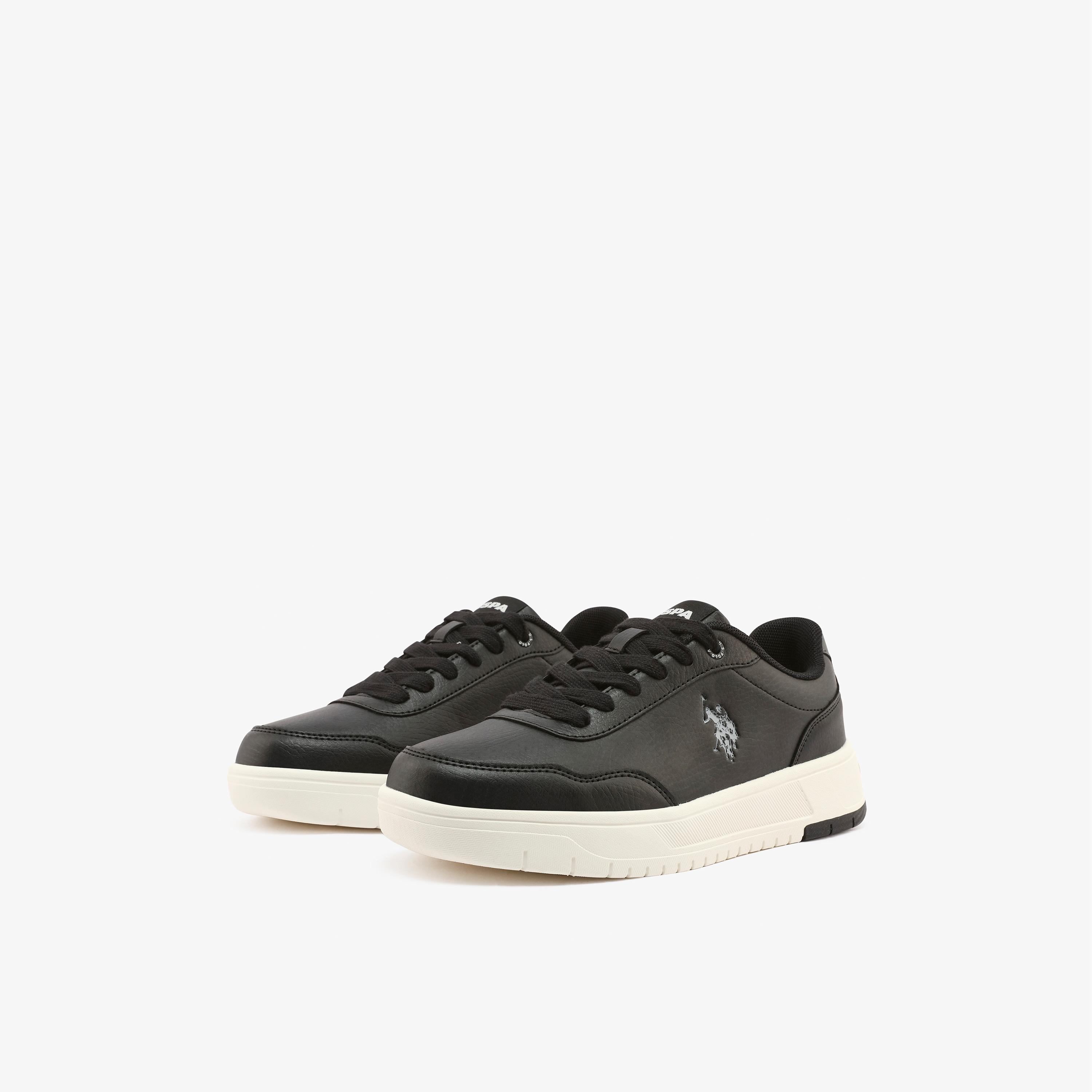U.S. Polo Assn Women's Lace-Up Chunky Low Ankle Sneakers | ANCHEZ-GLB-6FX-women-shoes-sneakers-image-1