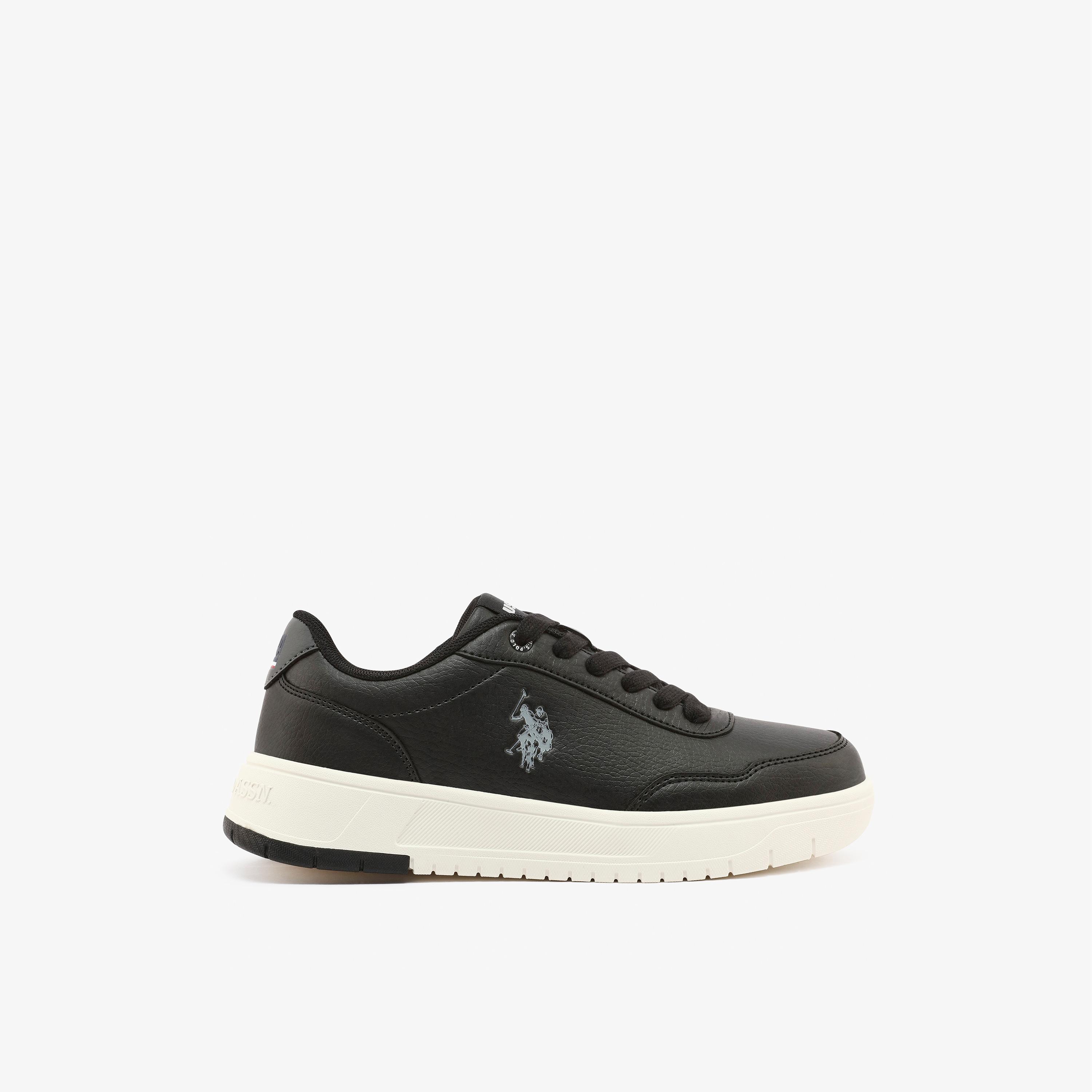 U.S. Polo Assn Women's Lace-Up Chunky Low Ankle Sneakers | ANCHEZ-GLB-6FX-women-shoes-sneakers-image-3