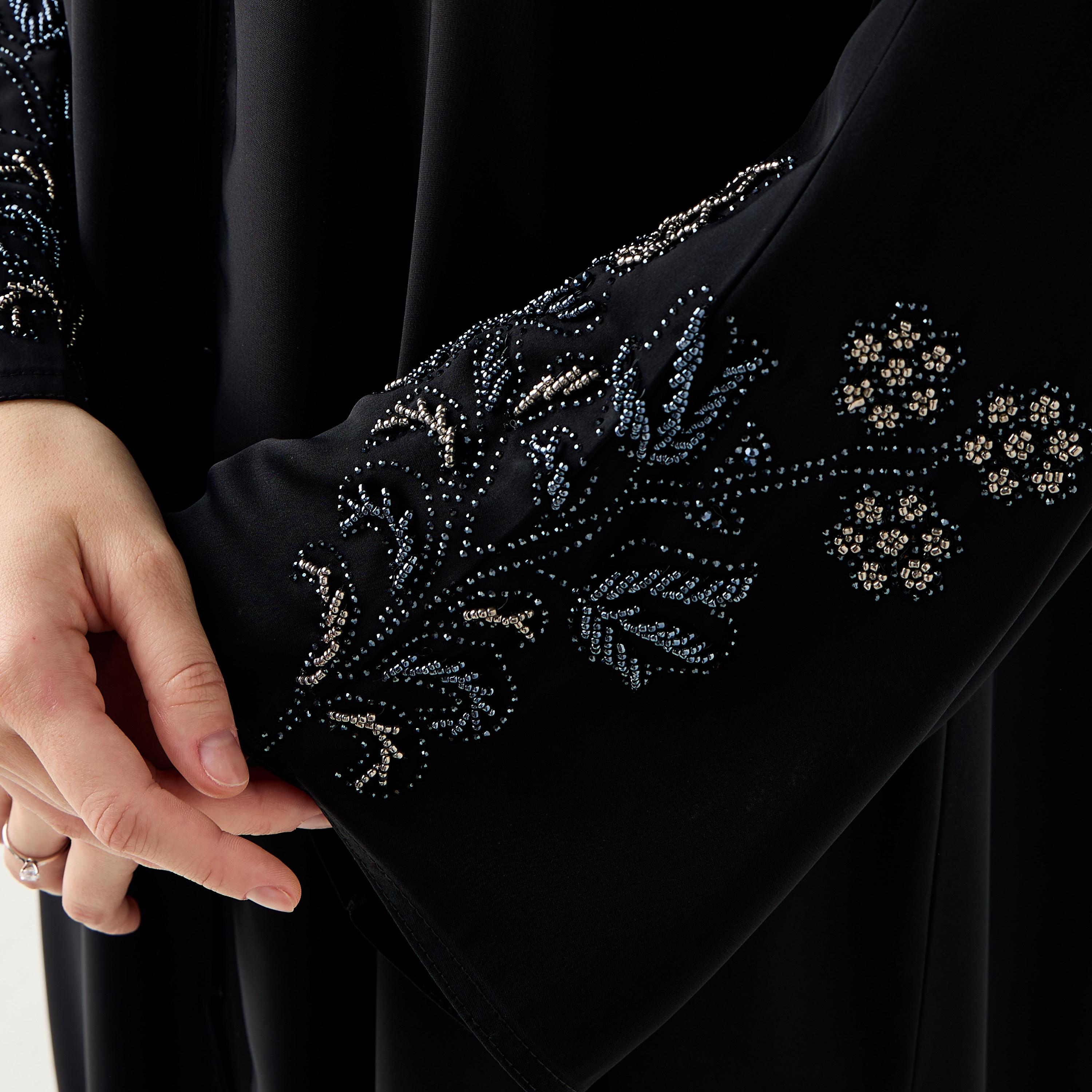 Hadiyath Al Madinah Embellished Abaya-women-arabicclothing-abayas-image-6