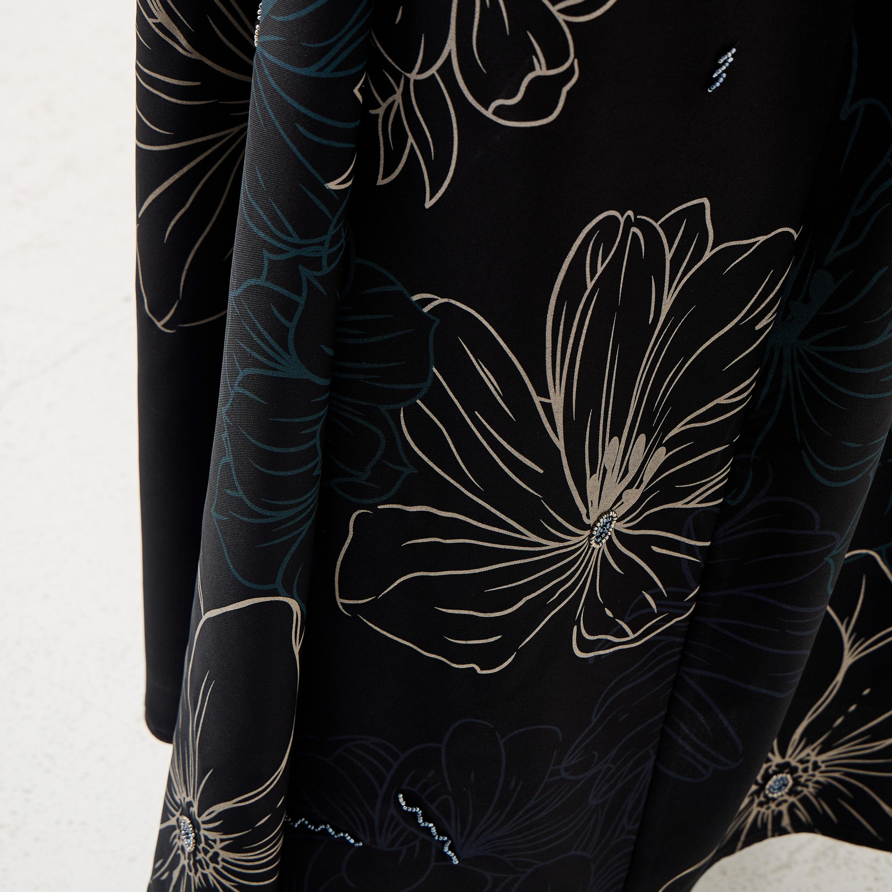 Hadiyath Al Madinah Floral Print Abaya-women-arabicclothing-abayas-image-6