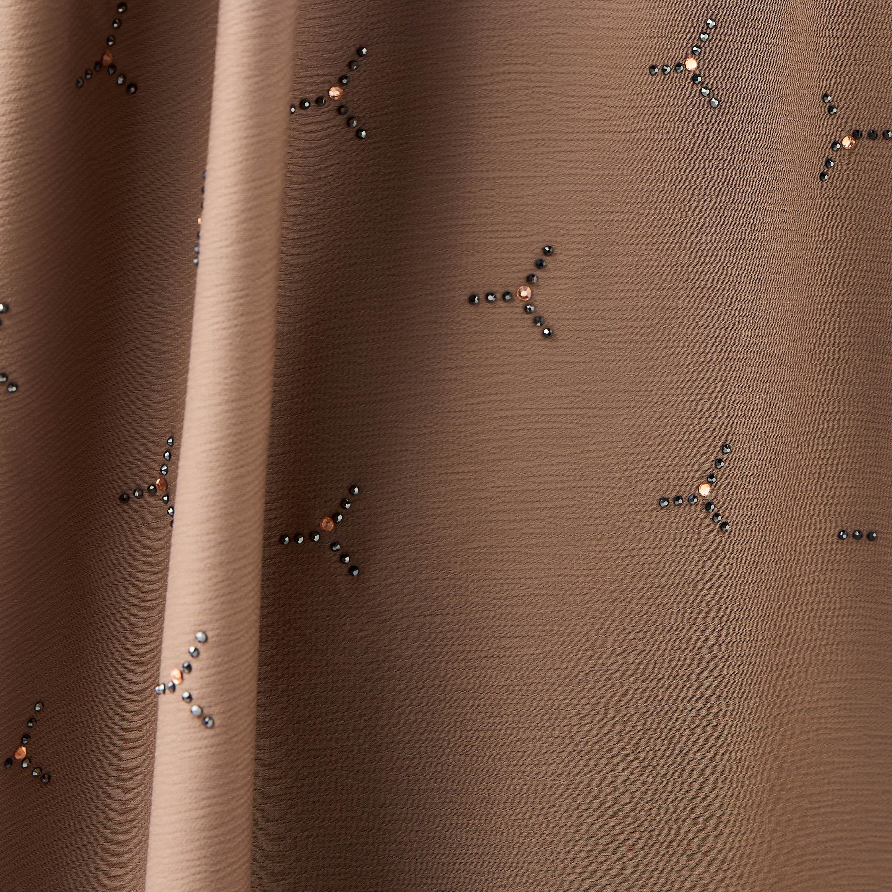 Hadiyath Al Madinah Embellished Abaya with Hijab-women-arabicclothing-abayas-image-2