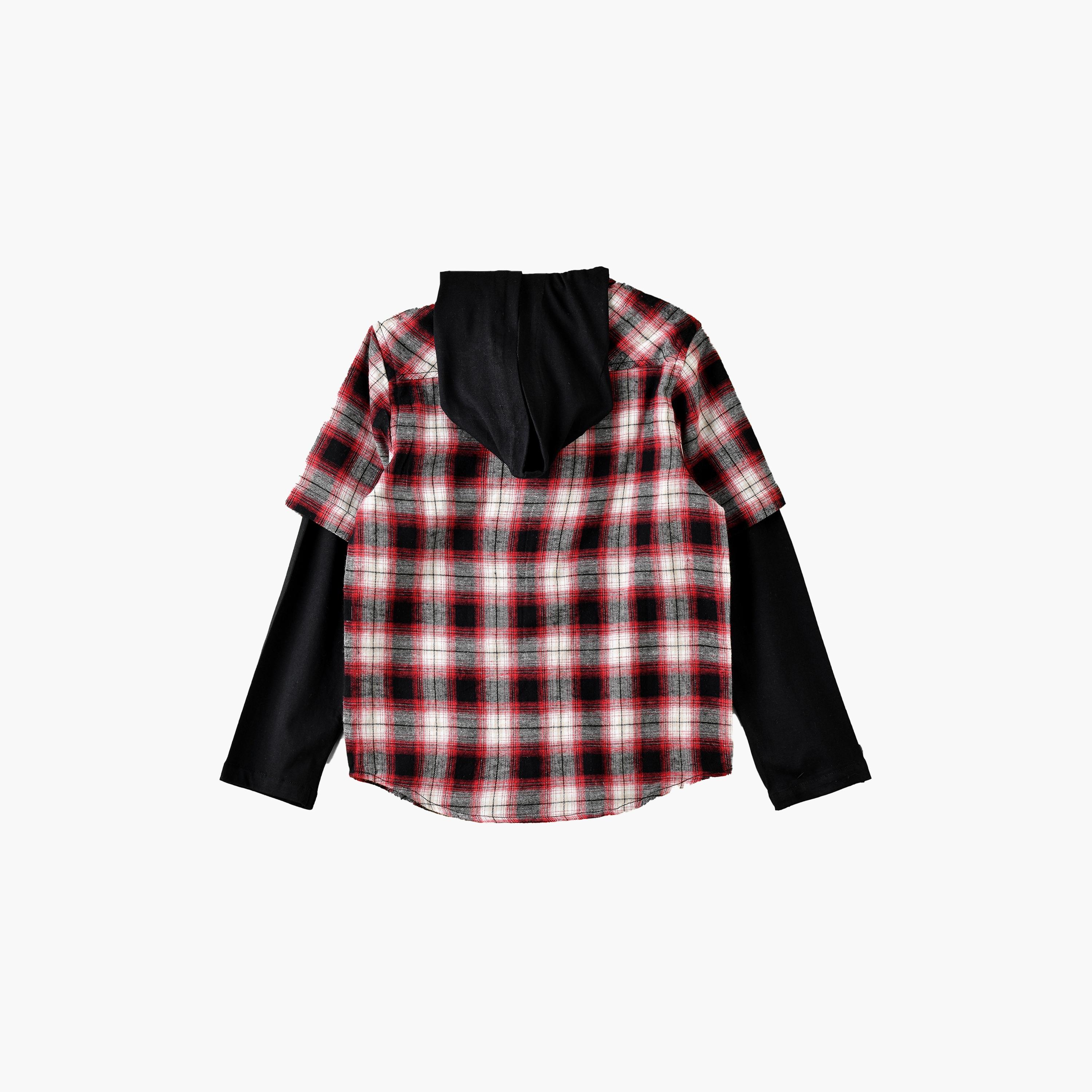 UniqKidz Checked Long Sleeves Shirt-boys-clothing-shirts-image-2