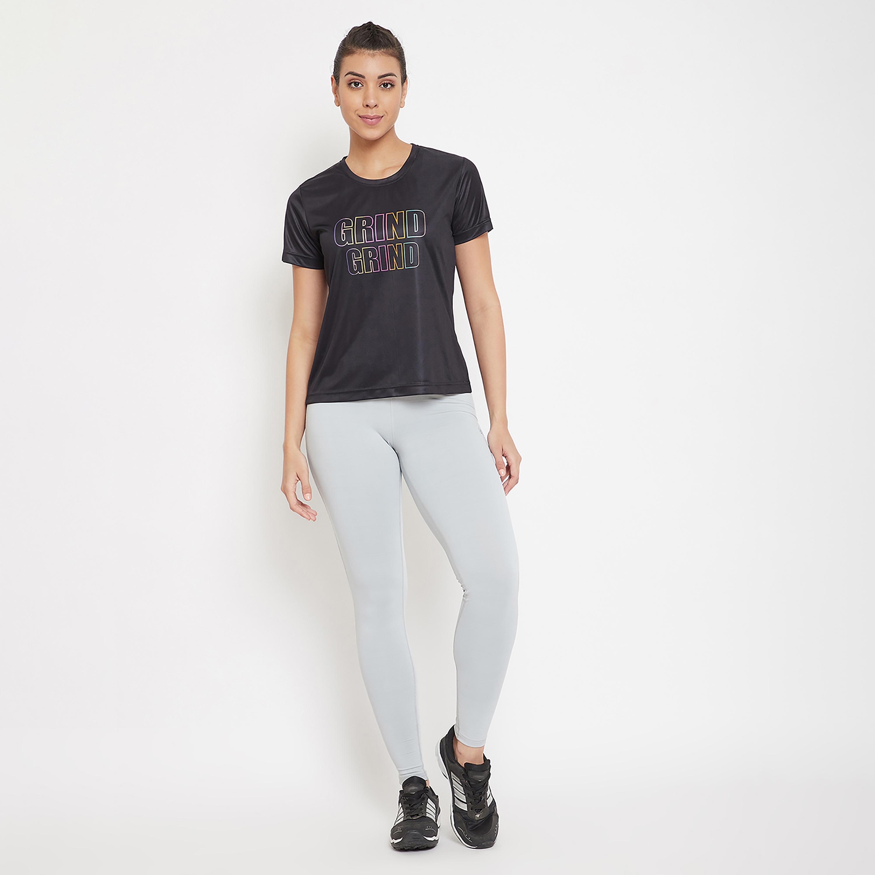 Clovia Printed Round Neck Short Sleeves T-Shirt-women-clothing-sportswearandactivewear-tshirtsandvests-image-3