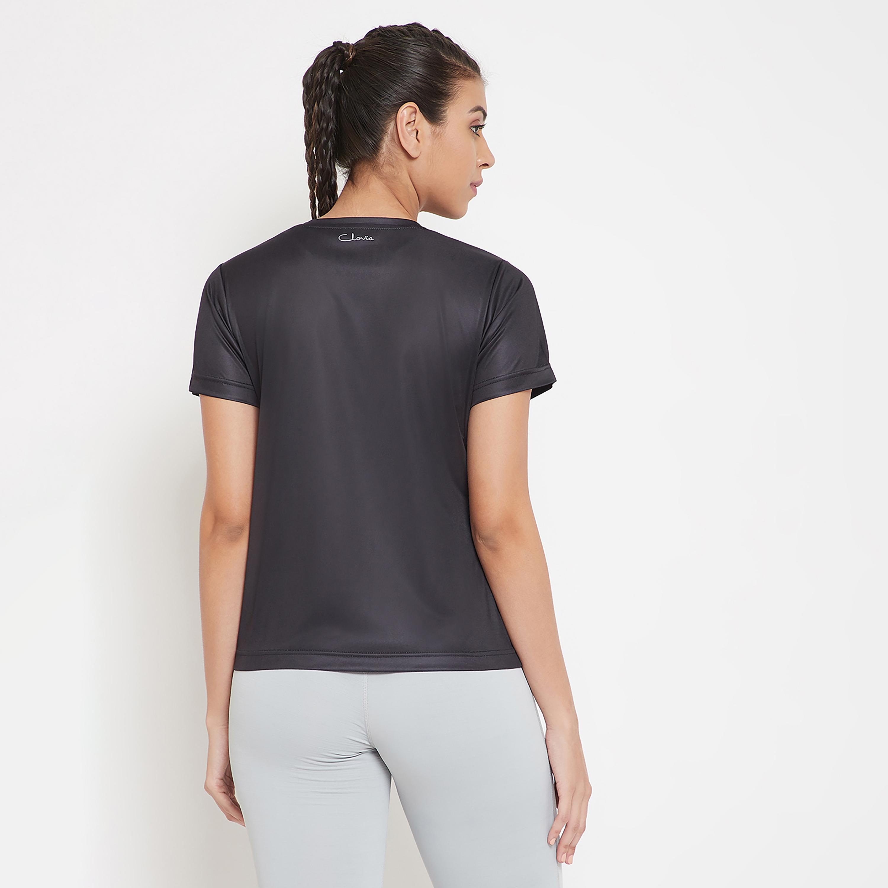 Clovia Printed Round Neck Short Sleeves T-Shirt-women-clothing-sportswearandactivewear-tshirtsandvests-image-5