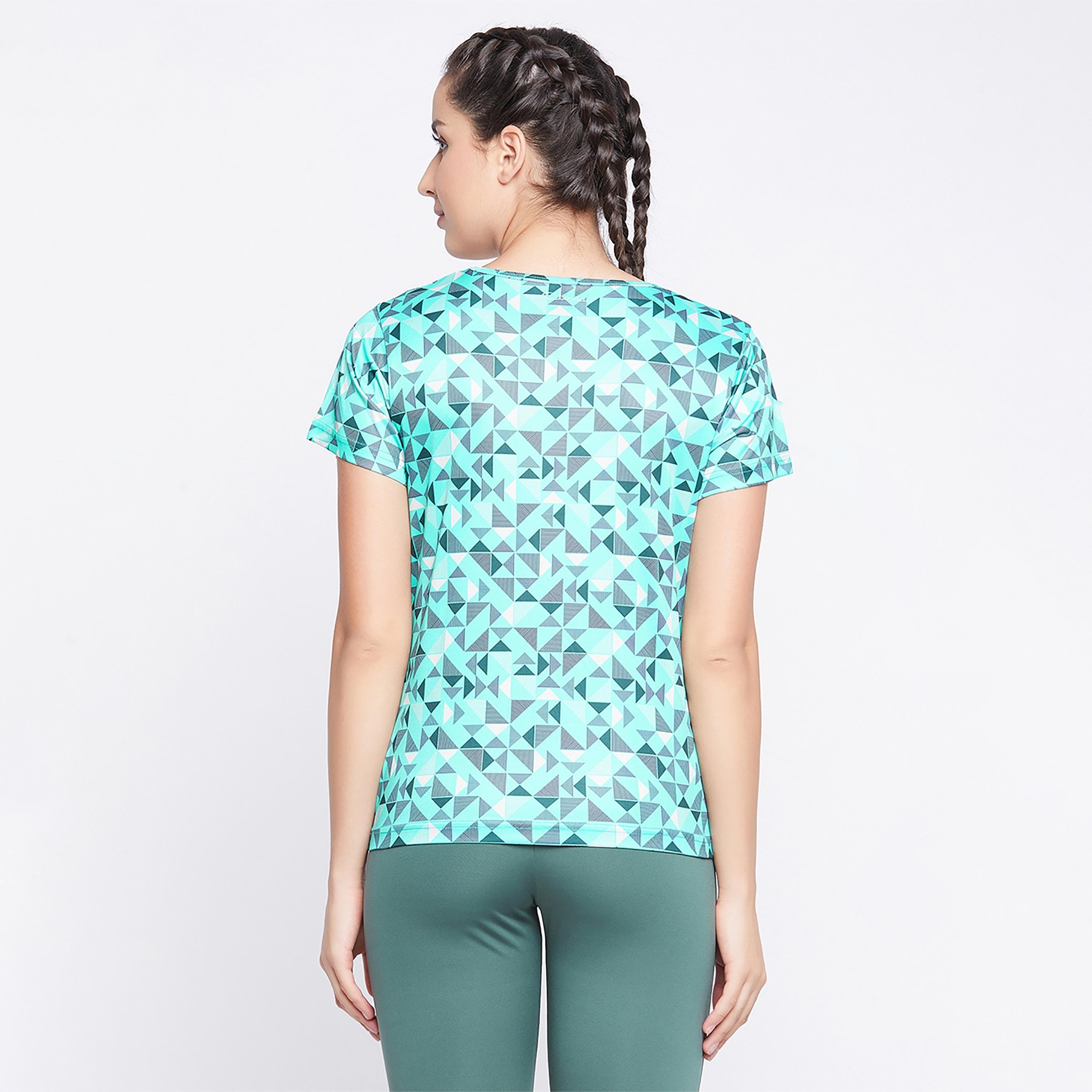 Clovia Printed Round Neck Short Sleeves T-Shirt-women-clothing-sportswearandactivewear-tshirtsandvests-image-5