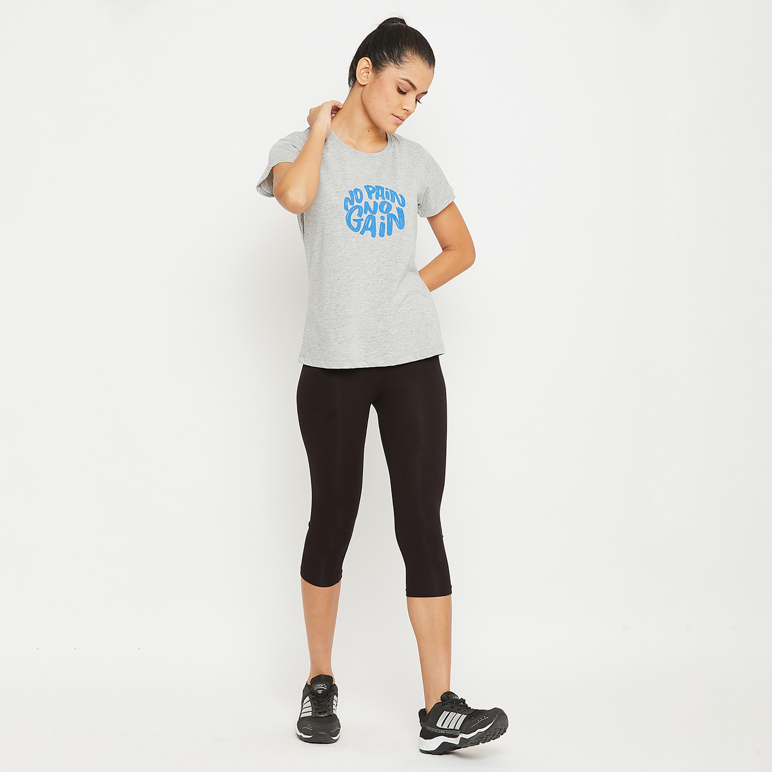 Clovia Printed Round Neck Short Sleeves T-Shirt-women-clothing-sportswearandactivewear-tshirtsandvests-image-3