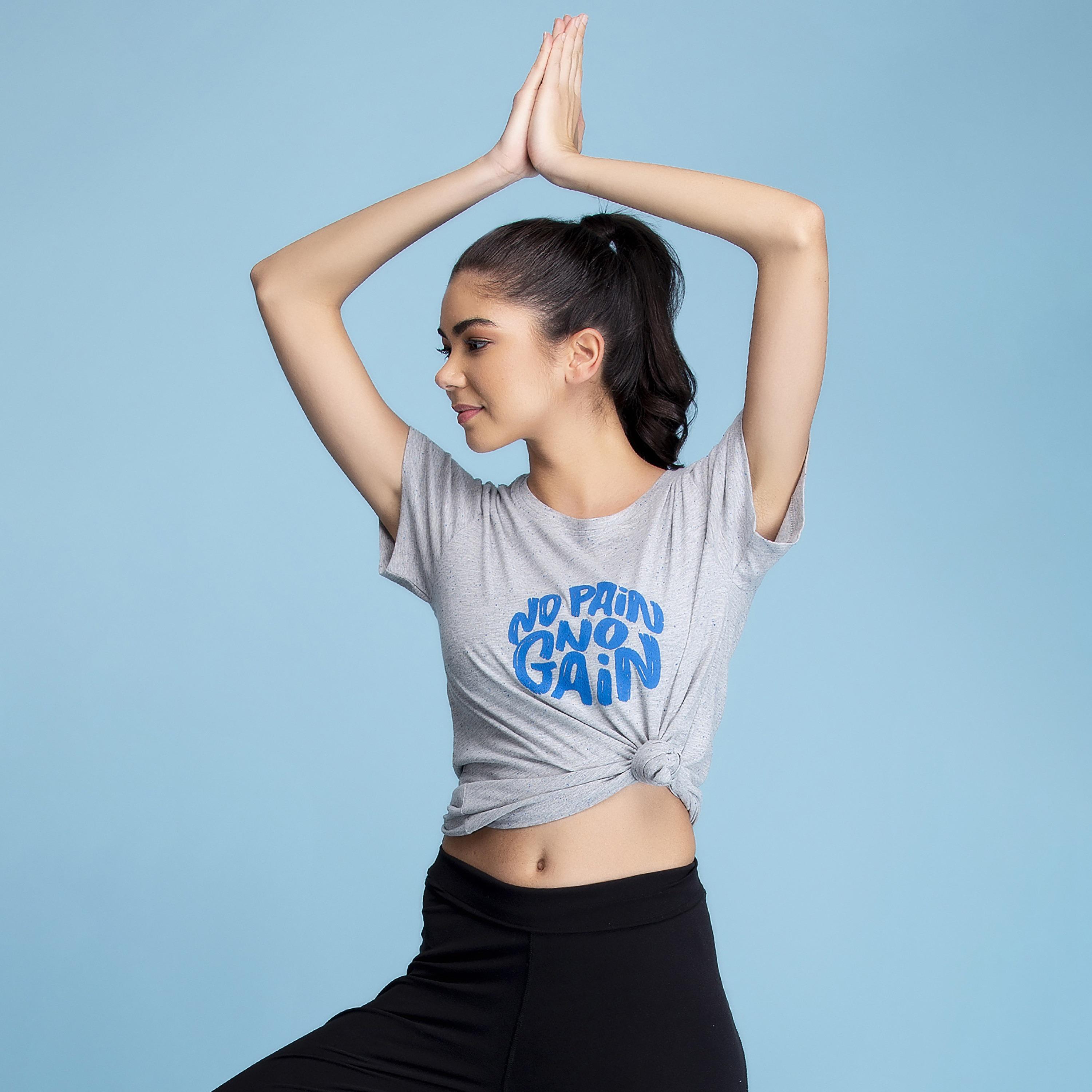 Clovia Printed Round Neck Short Sleeves T-Shirt-women-clothing-sportswearandactivewear-tshirtsandvests-image-1