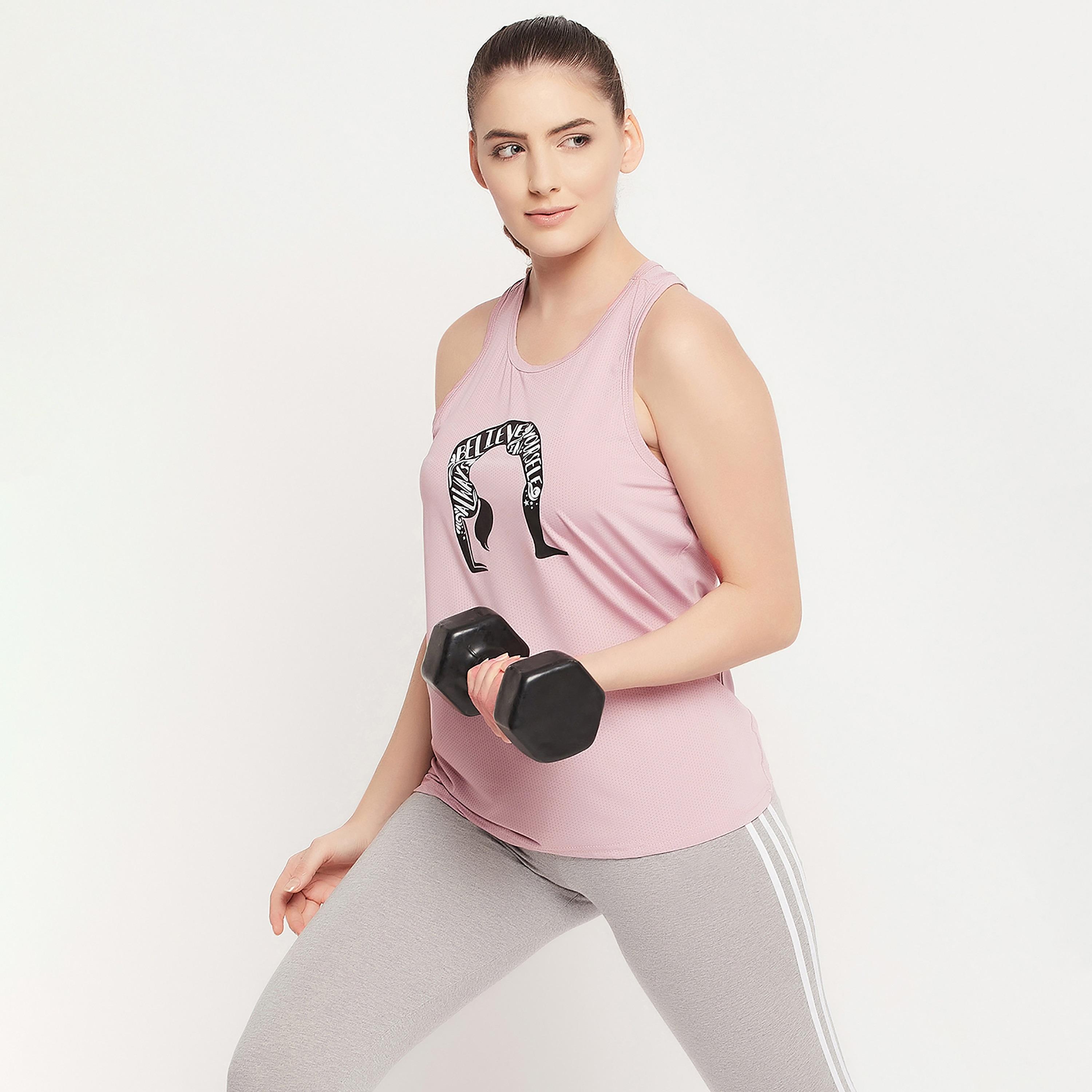 Clovia Printed Round Neck Tank Top-women-clothing-sportswearandactivewear-tshirtsandvests-image-1