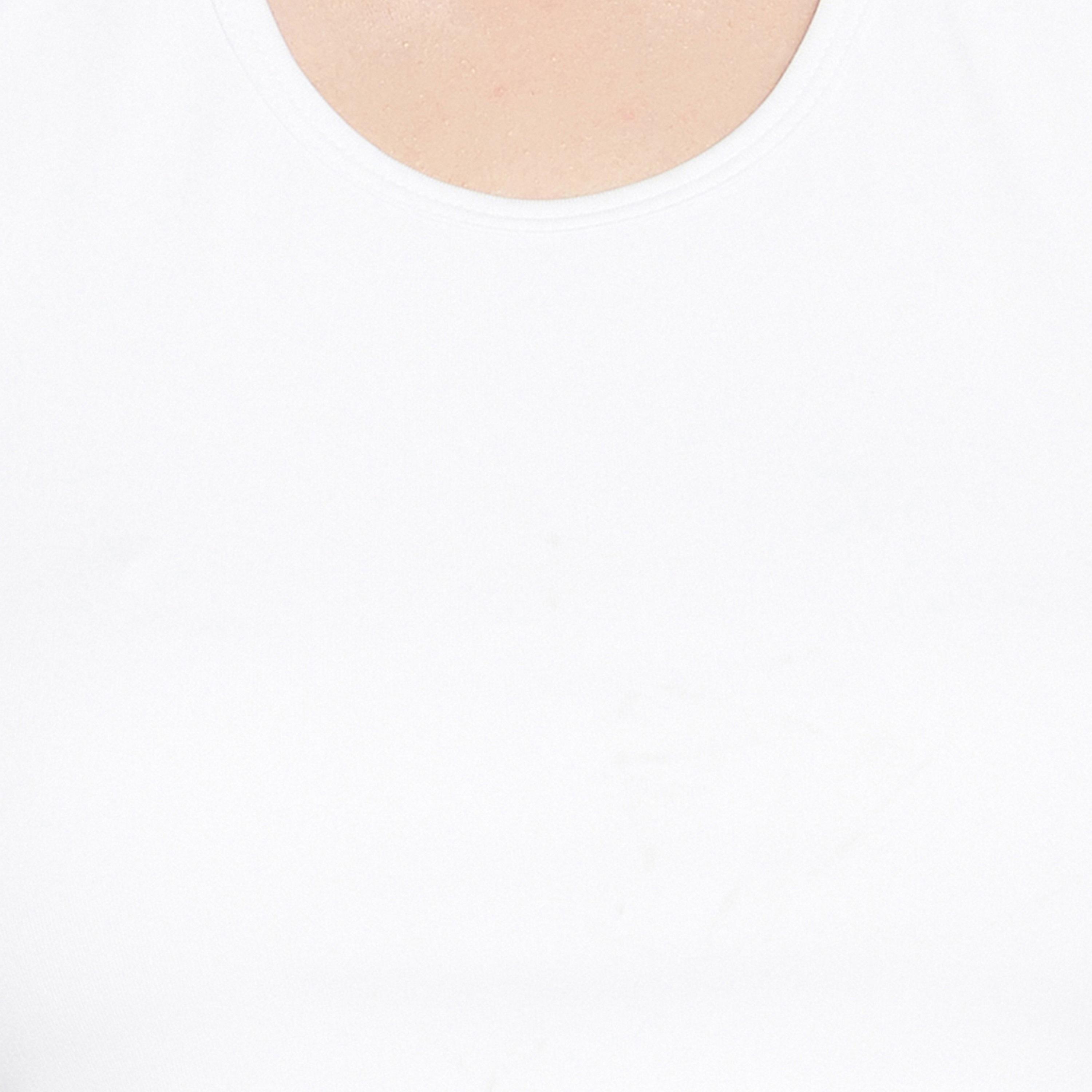 Clovia Padded Women's Active Crop Top in White with Halter Neck-women-clothing-sportswearandactivewear-tshirtsandvests-image-5