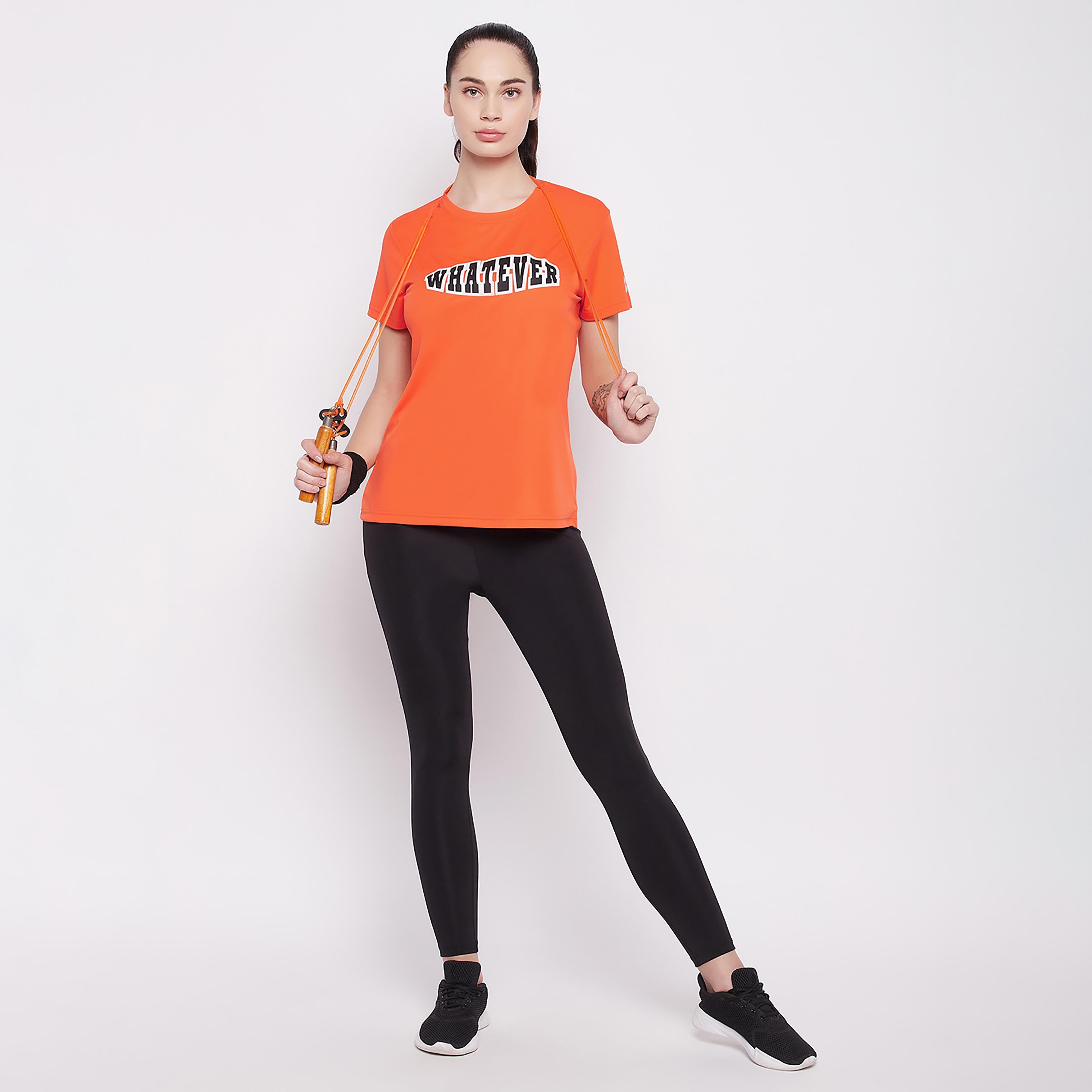 Clovia Printed Round Neck Short Sleeves T-Shirt-women-clothing-sportswearandactivewear-tshirtsandvests-image-3