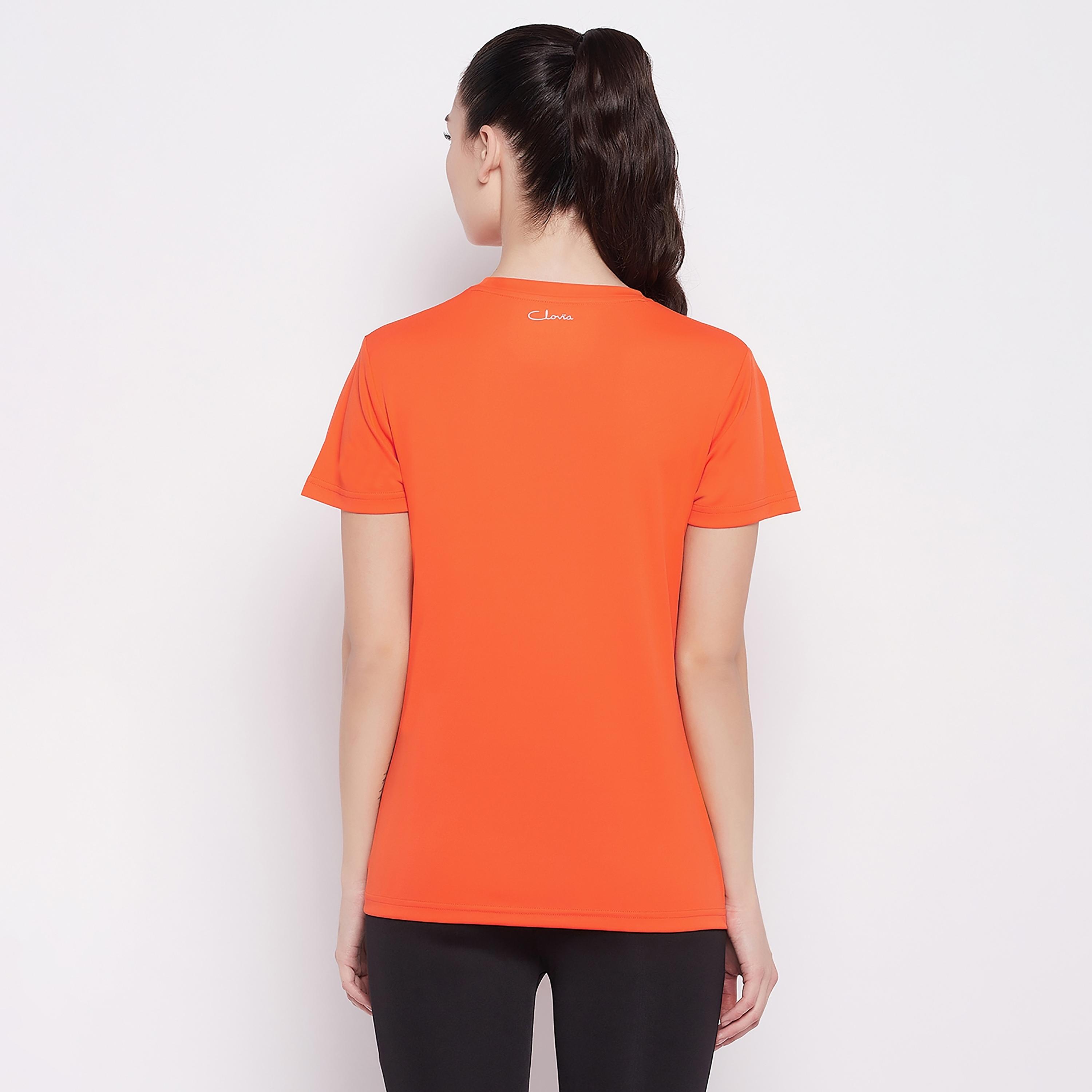 Clovia Printed Round Neck Short Sleeves T-Shirt-women-clothing-sportswearandactivewear-tshirtsandvests-image-5