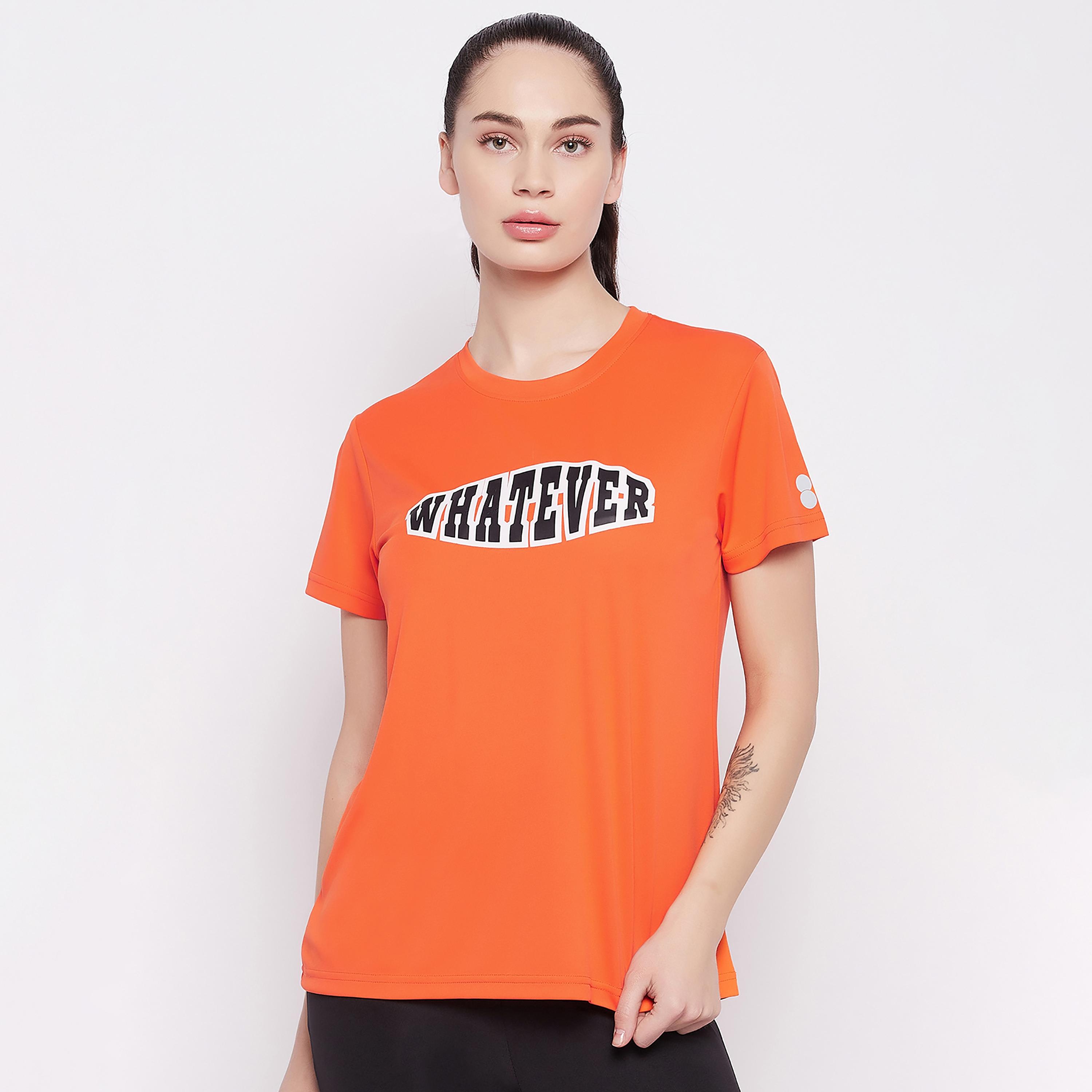 Clovia Printed Round Neck Short Sleeves T-Shirt-women-clothing-sportswearandactivewear-tshirtsandvests-image-1