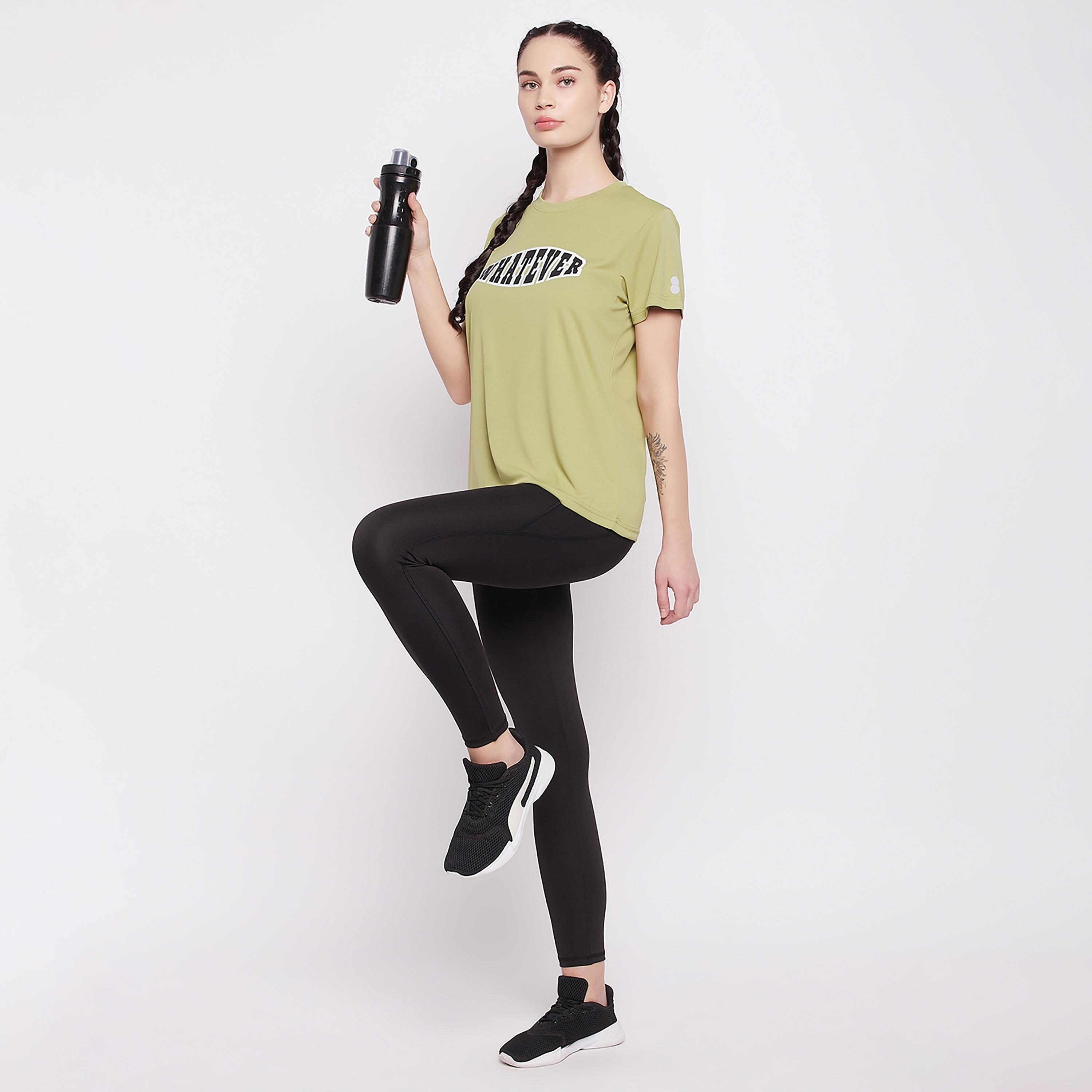 Clovia Printed Round Neck Short Sleeves T-Shirt-women-clothing-sportswearandactivewear-tshirtsandvests-image-3