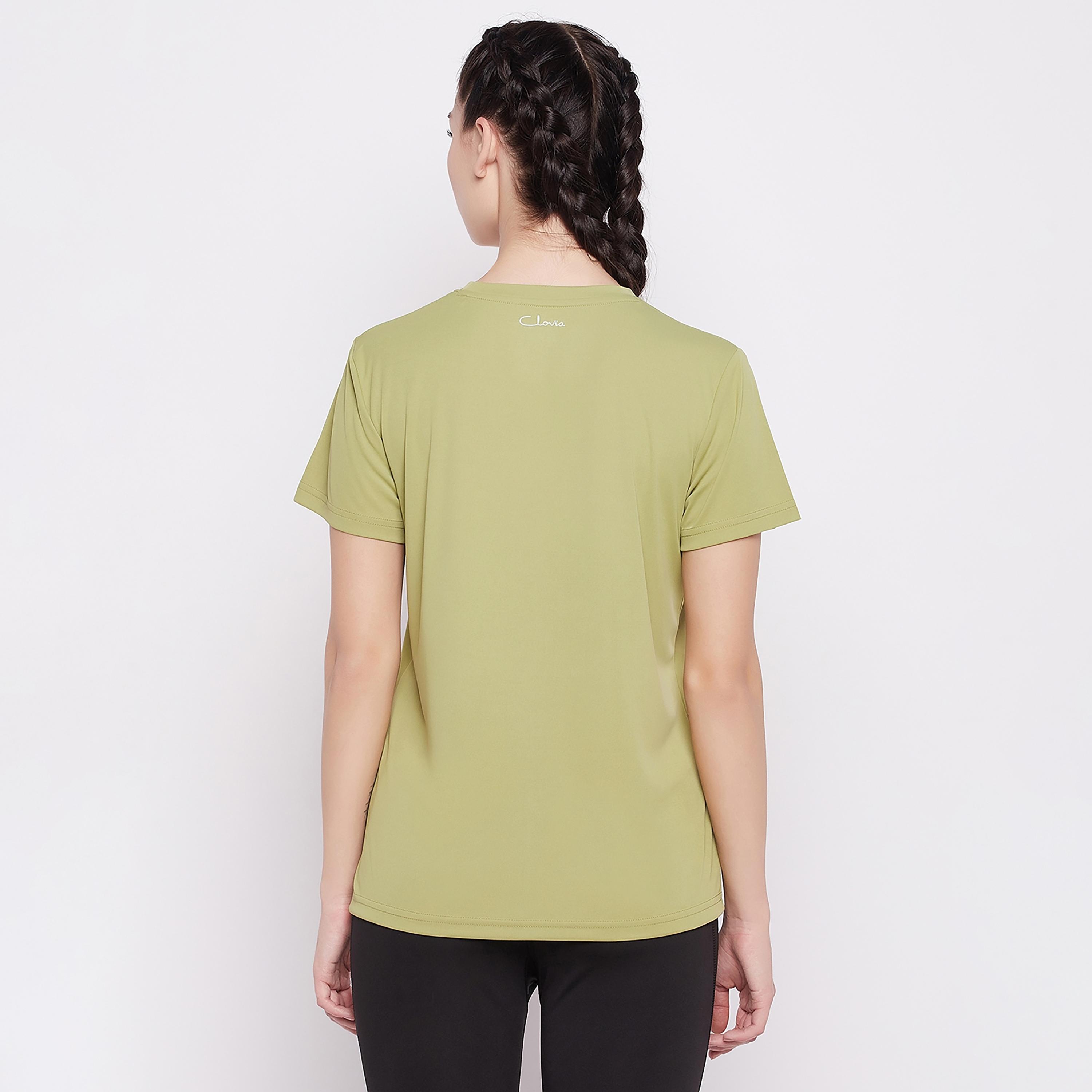 Clovia Printed Round Neck Short Sleeves T-Shirt-women-clothing-sportswearandactivewear-tshirtsandvests-image-5