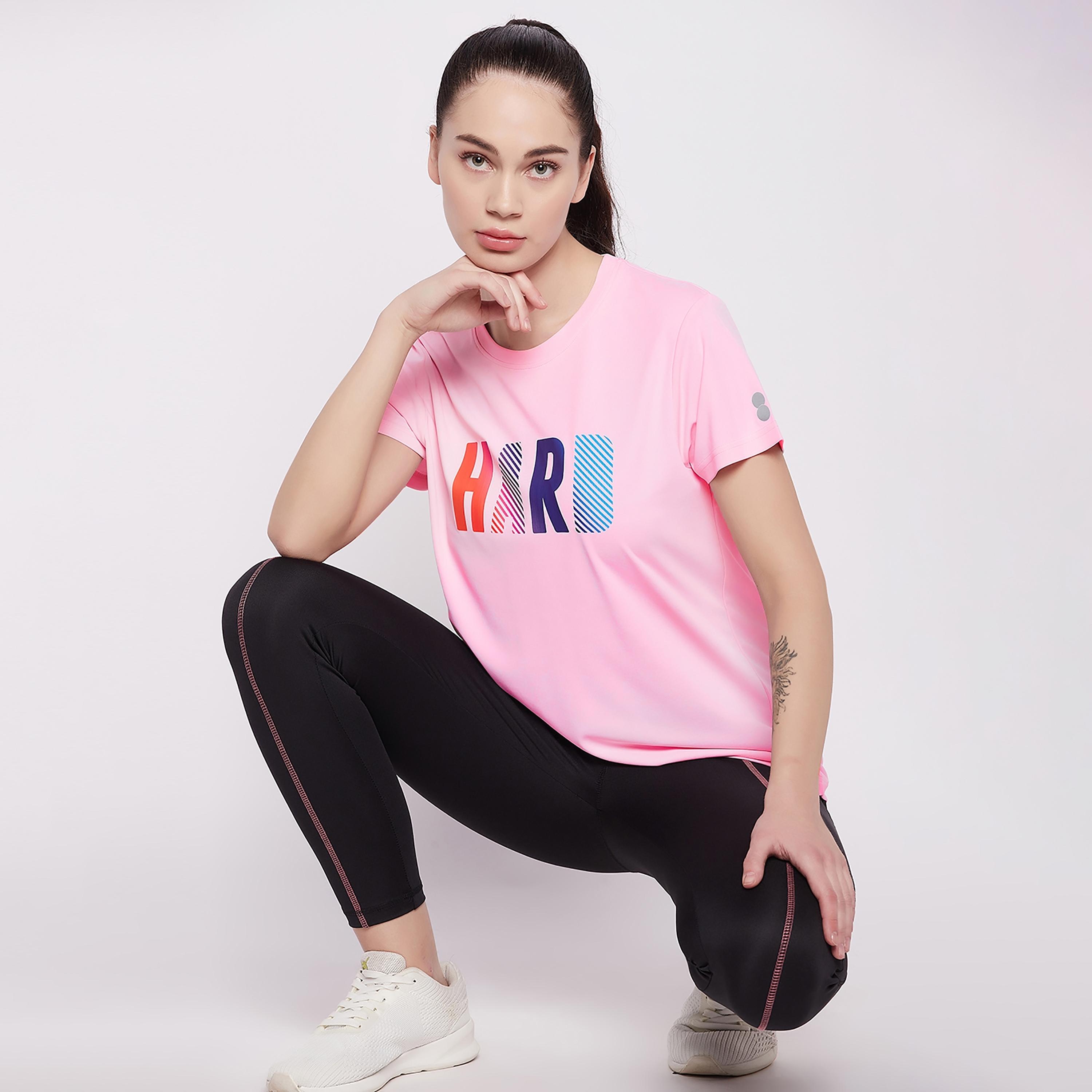 Clovia Printed Round Neck Short Sleeves T-Shirt-women-clothing-sportswearandactivewear-tshirtsandvests-image-3