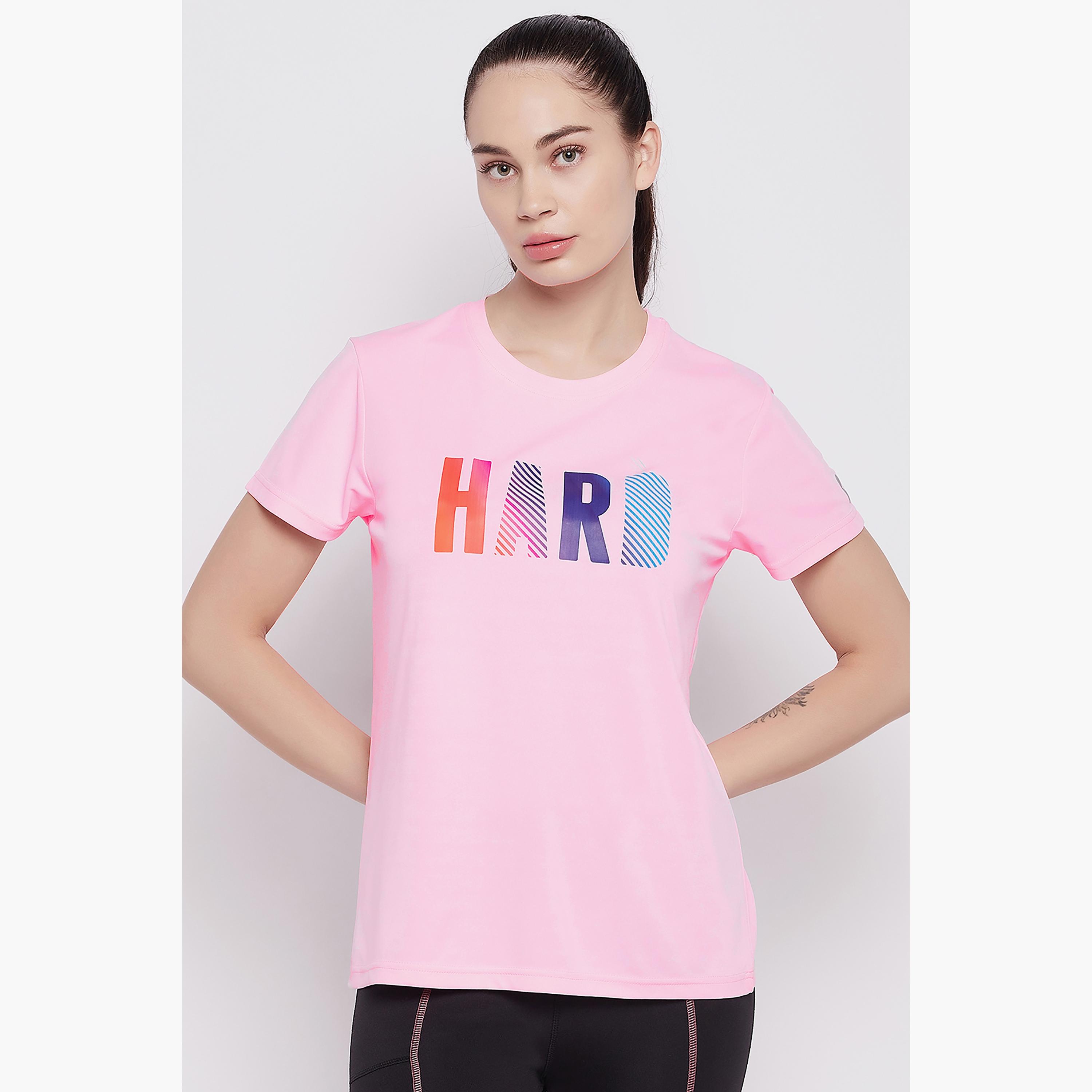 Clovia Printed Round Neck Short Sleeves T-Shirt-women-clothing-sportswearandactivewear-tshirtsandvests-image-1