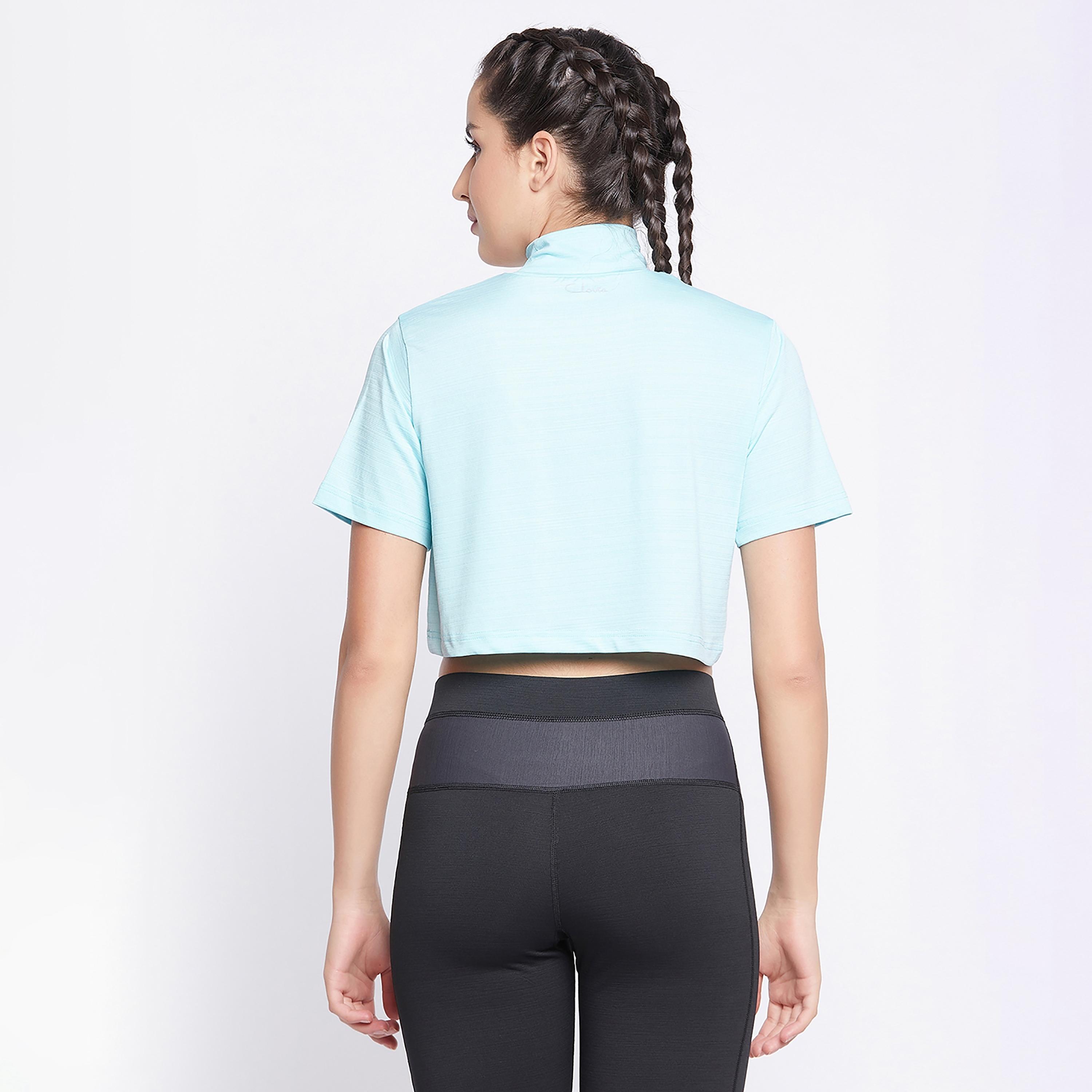 Clovia Solid Turtle Neck Crop Top-women-clothing-sportswearandactivewear-tshirtsandvests-image-5