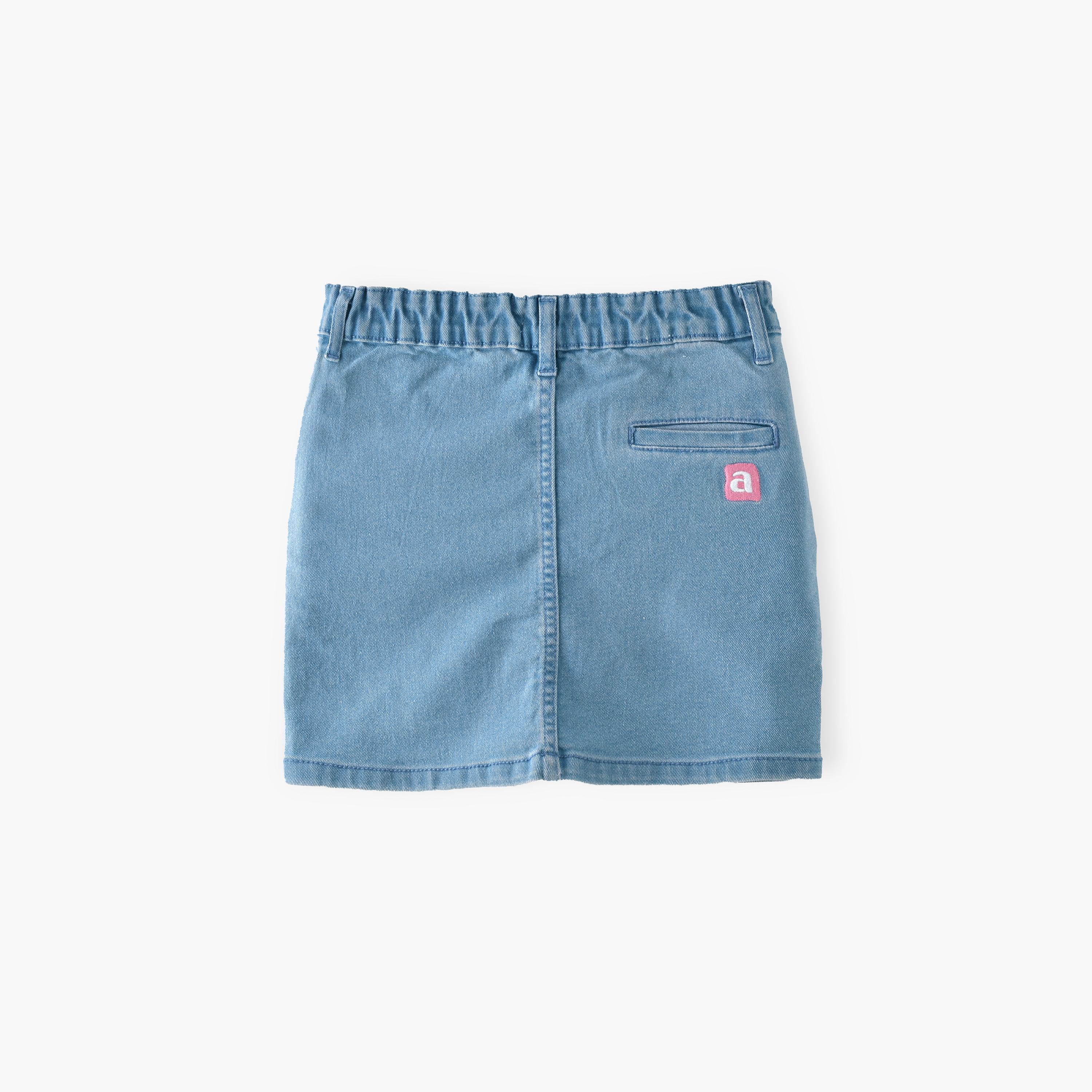 UniqKidz Embroidered Elasticated Skirt-girls-clothing-bottoms-skirts-image-2