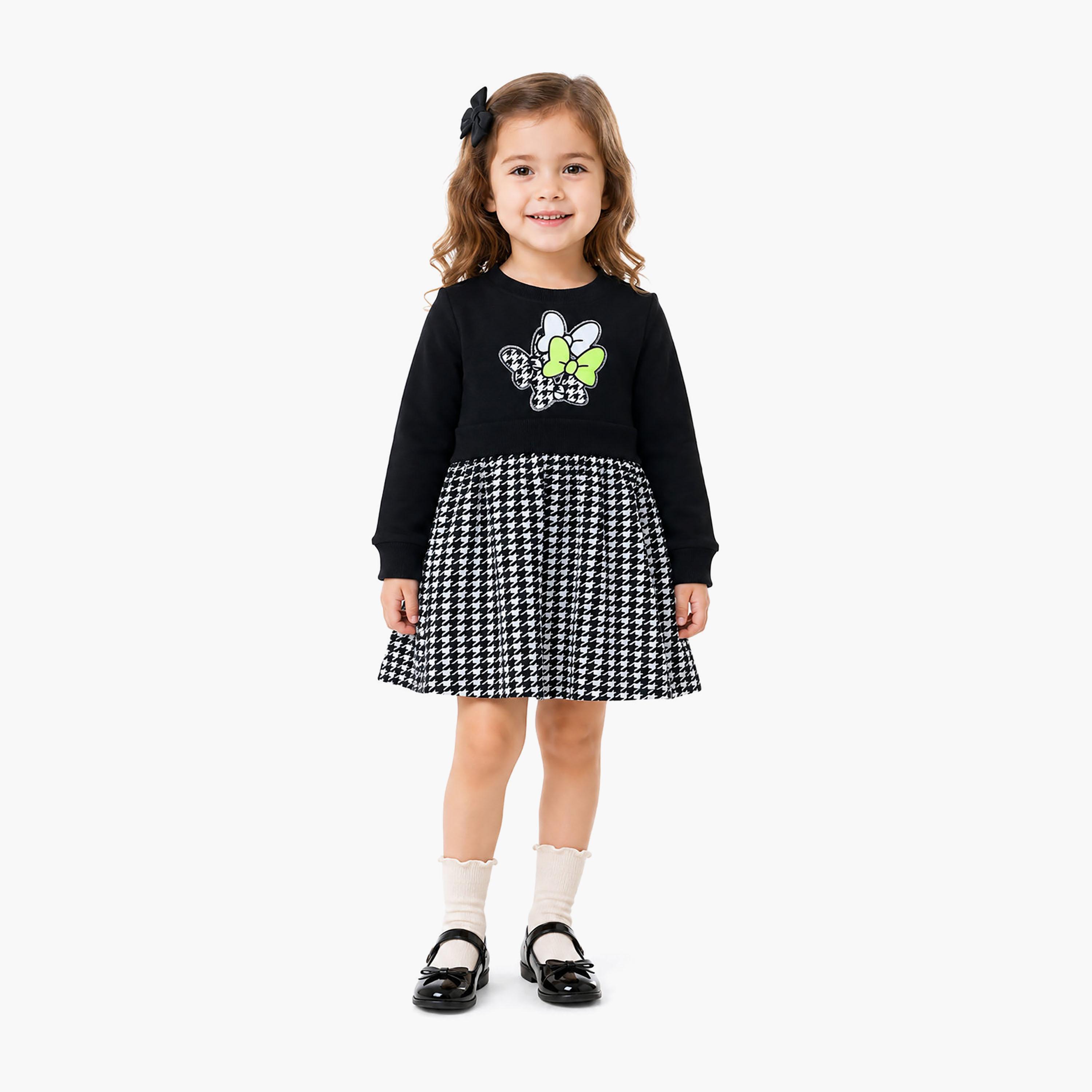 Victor and Jane Printed Long Sleeves Dress-girls-clothing-dressesandjumpsuits-image-1