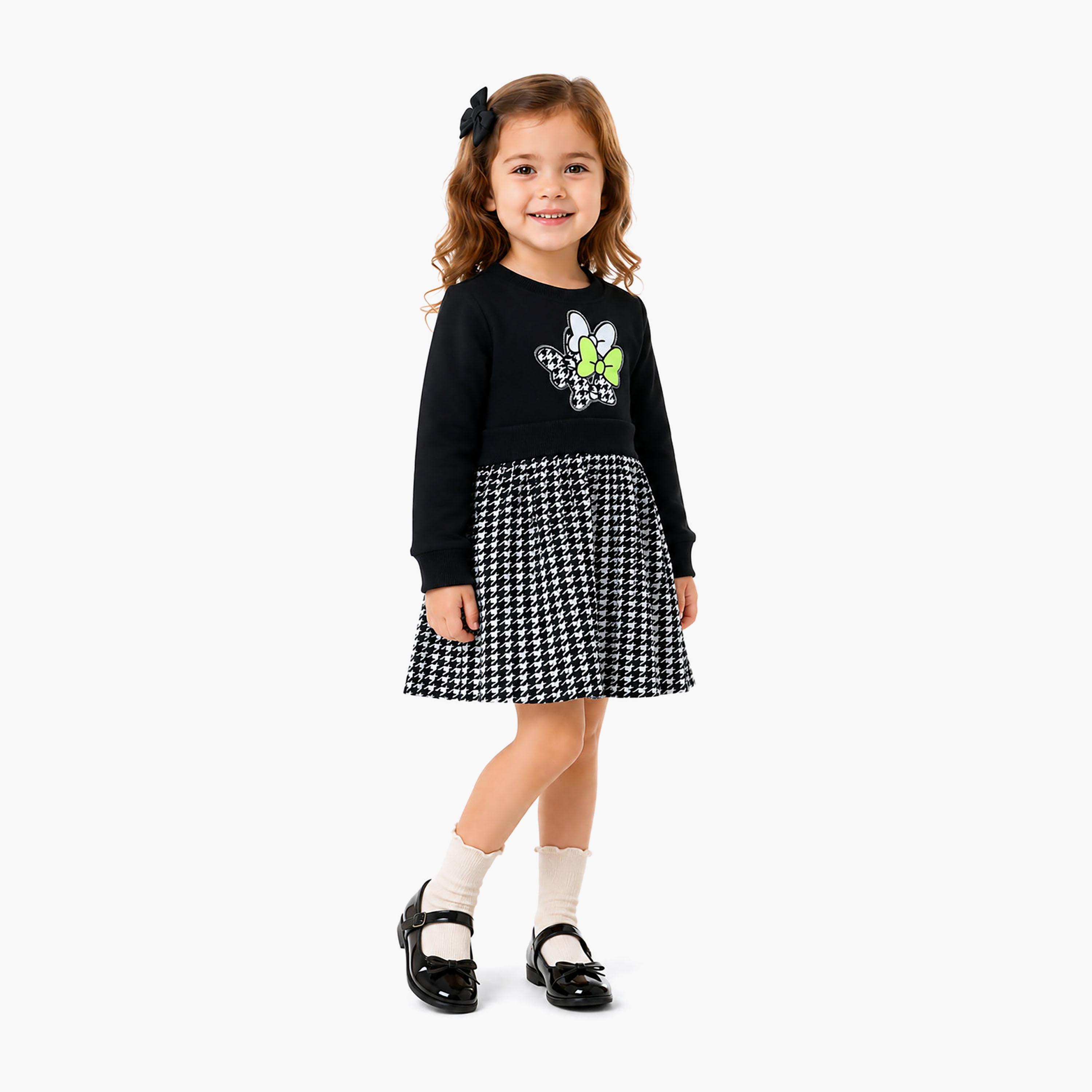 Victor and Jane Printed Long Sleeves Dress-girls-clothing-dressesandjumpsuits-image-2