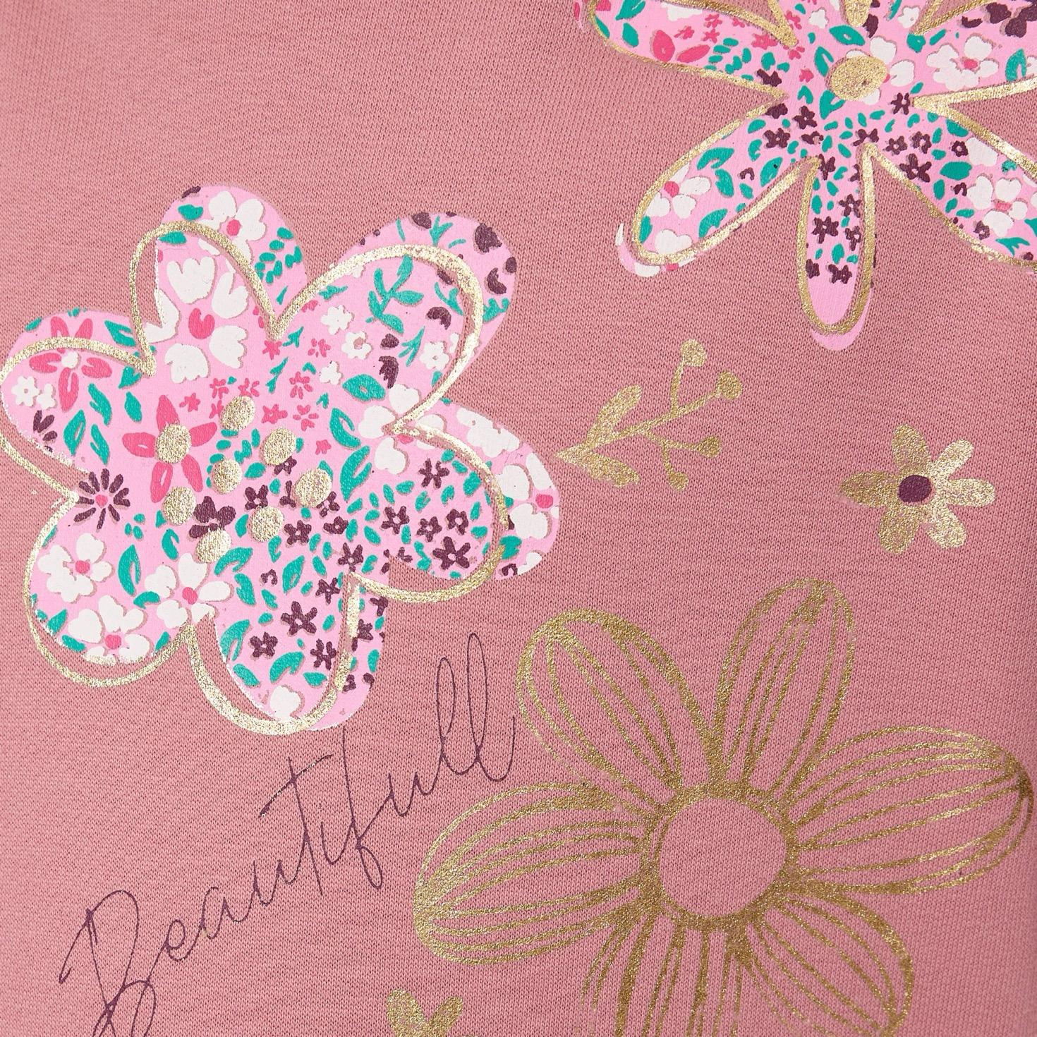 Victor and Jane 2-Piece Floral Printed Long Sleeves Sweatshirt with Leggings-girls-clothing-winterwear-setsandcoords-image-4