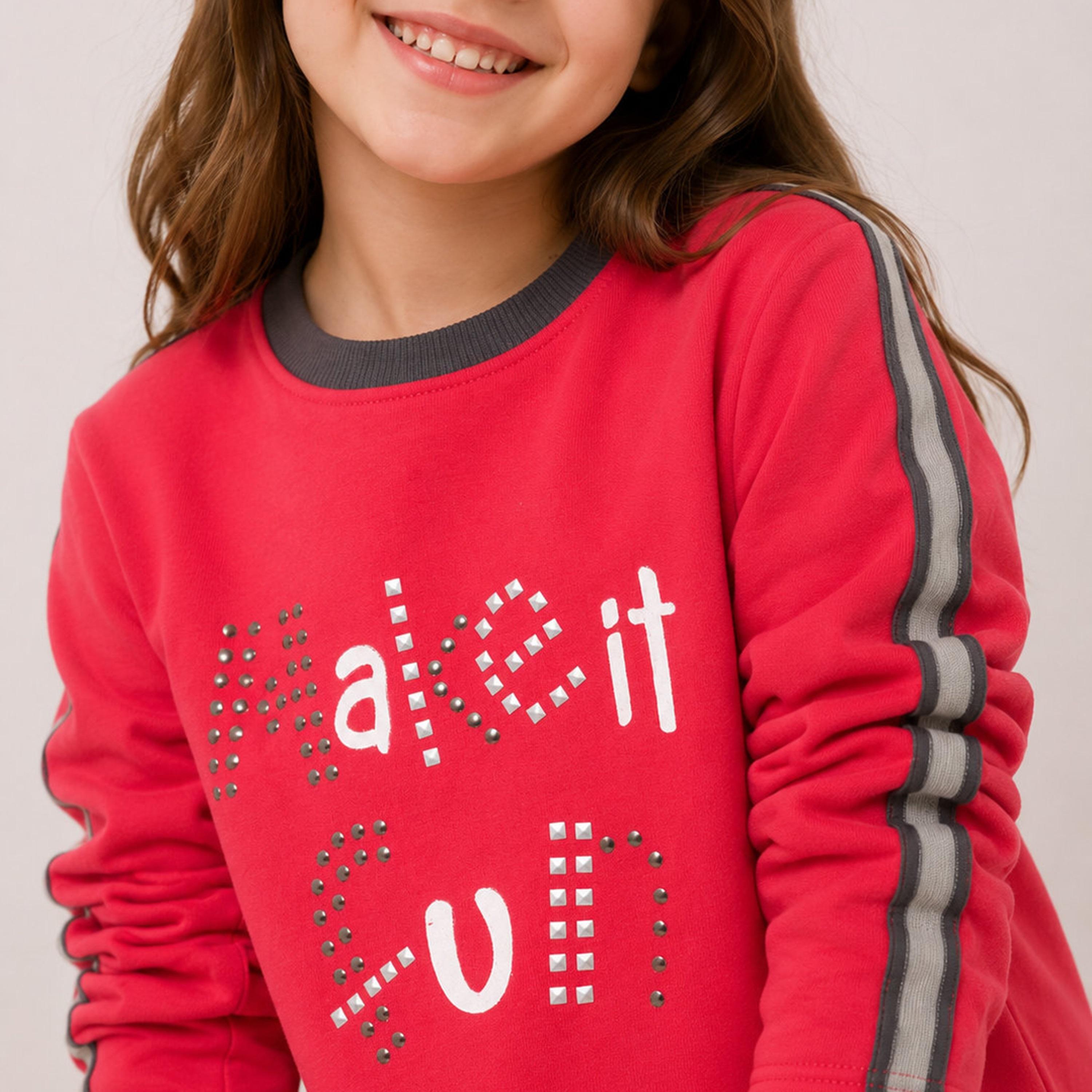 Victor and Jane Printed Long Sleeves Dress-girls-clothing-dressesandjumpsuits-image-4