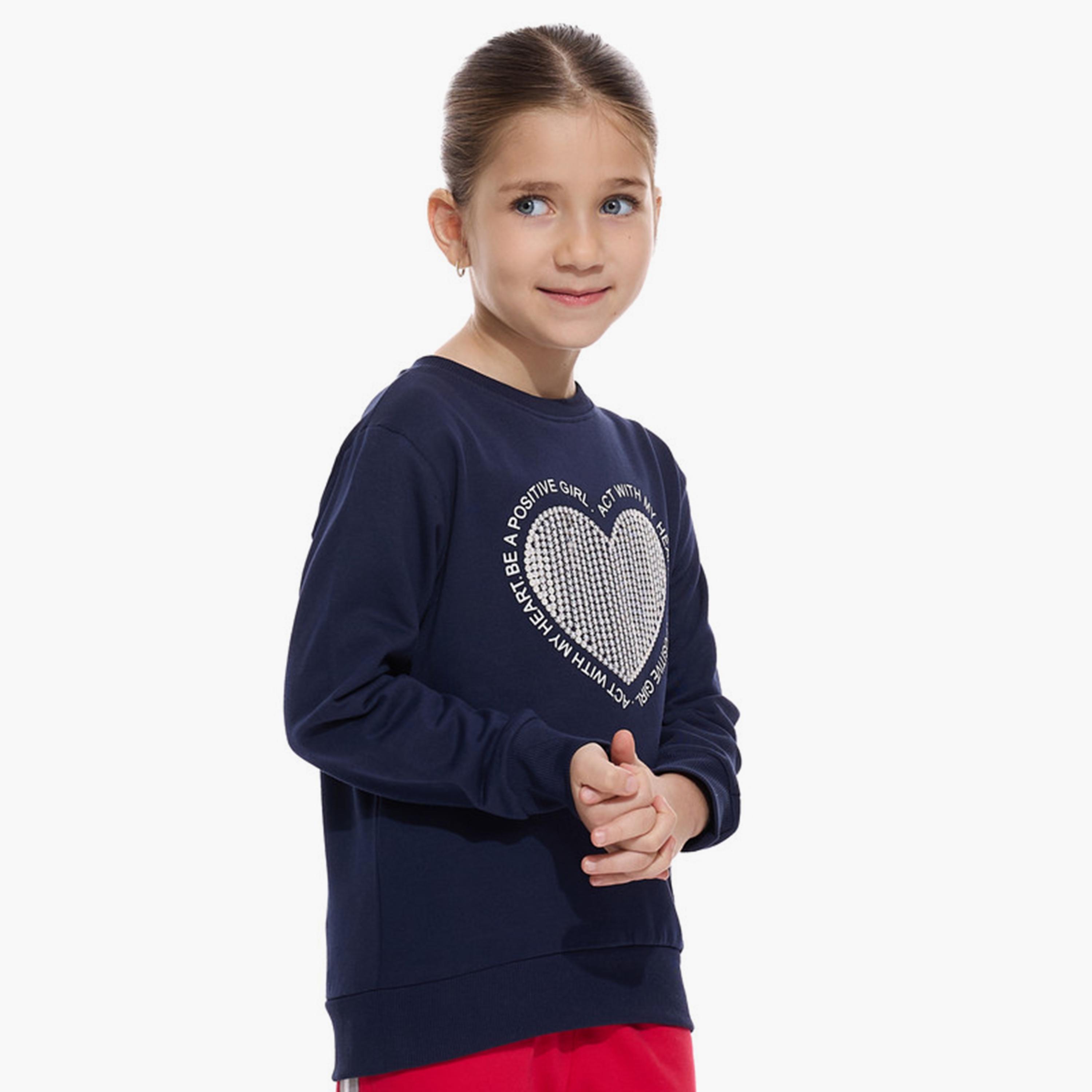 Victor and Jane Printed Long Sleeves Sweatshirt-girls-clothing-sweatshirts-image-2