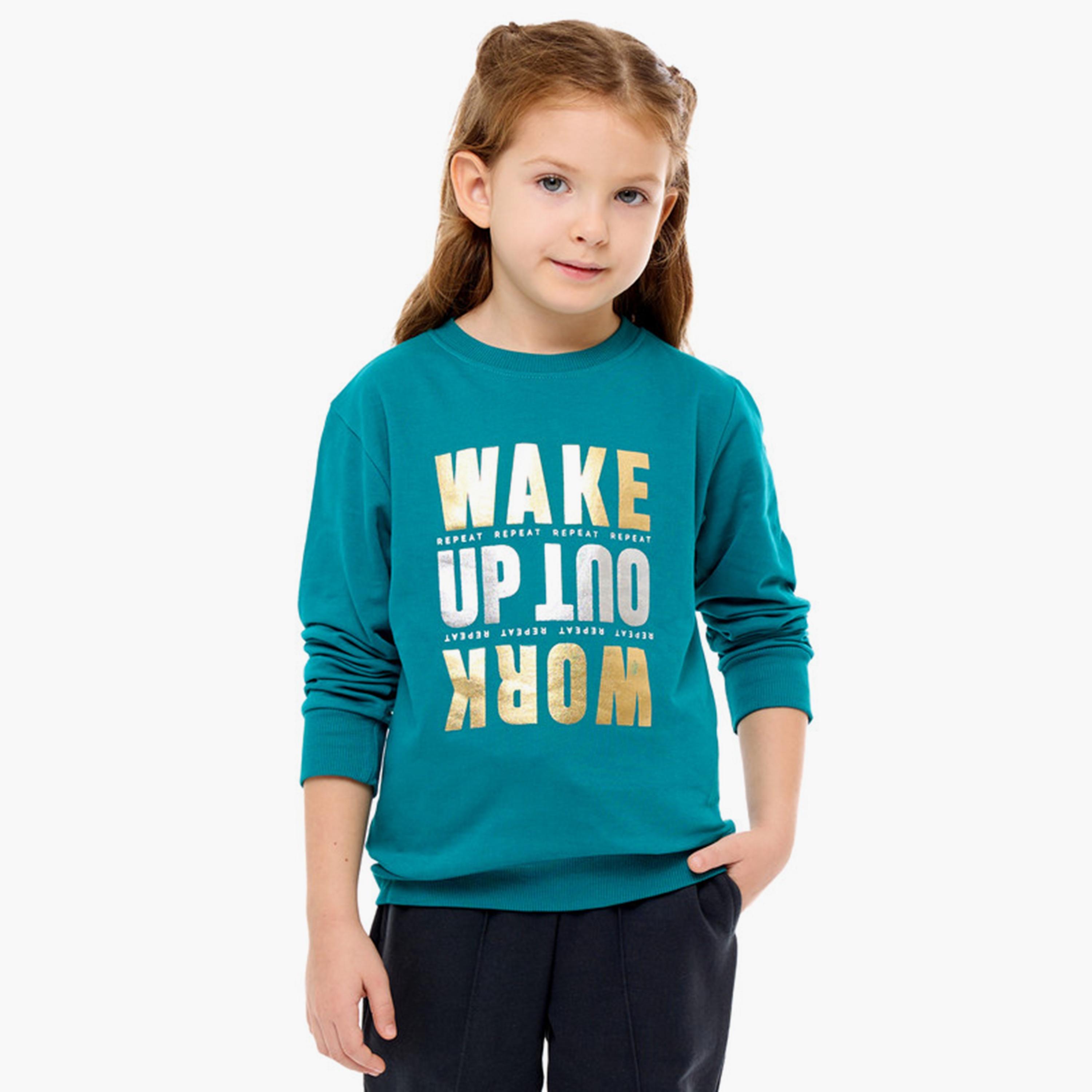 Victor and Jane Printed Long Sleeves Sweatshirt-girls-clothing-winterwear-sweatshirts-image-1